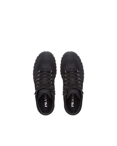prada combat ankle boots