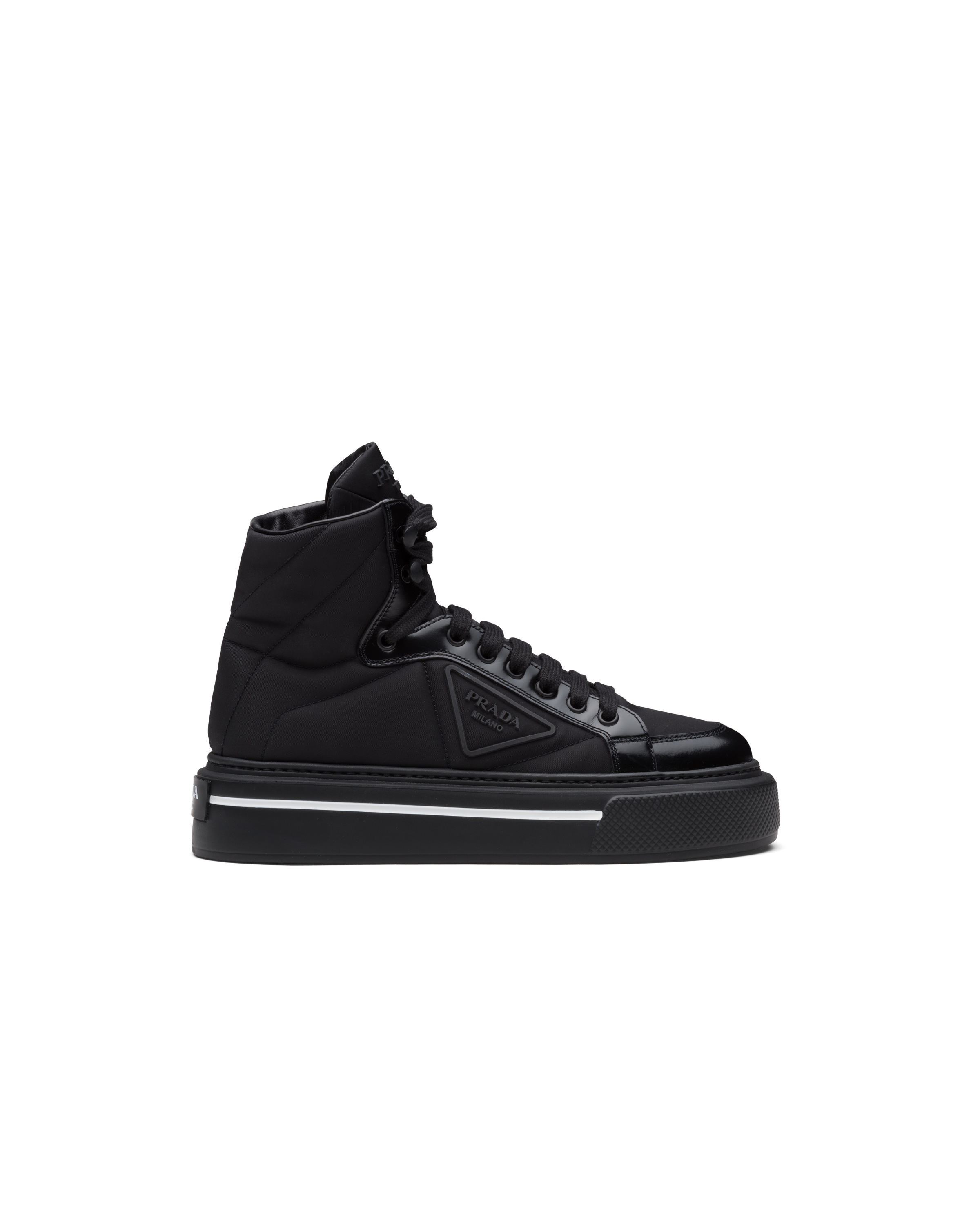plain black high tops
