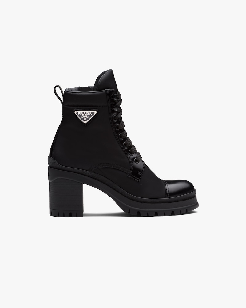 prada black booties