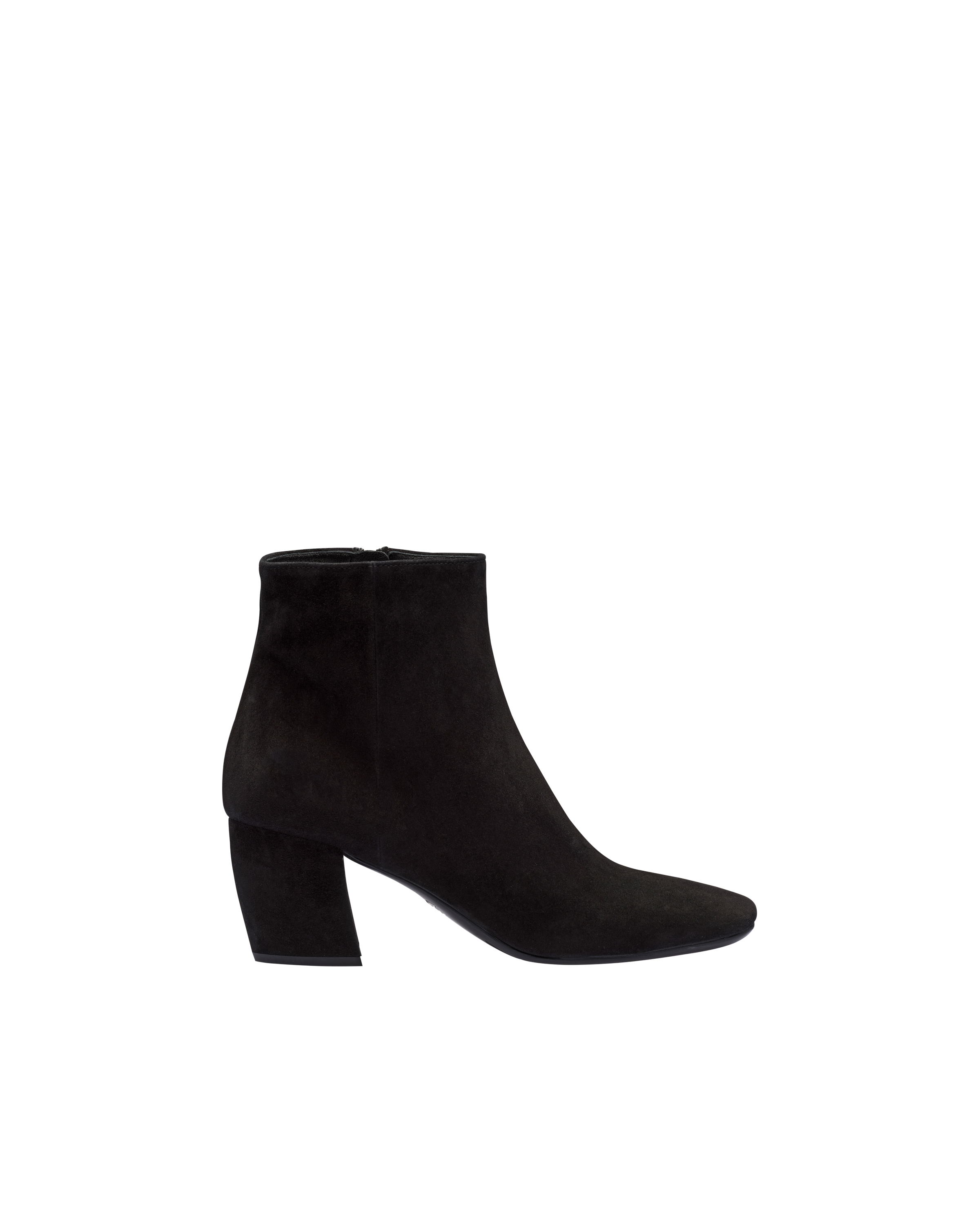 prada suede booties
