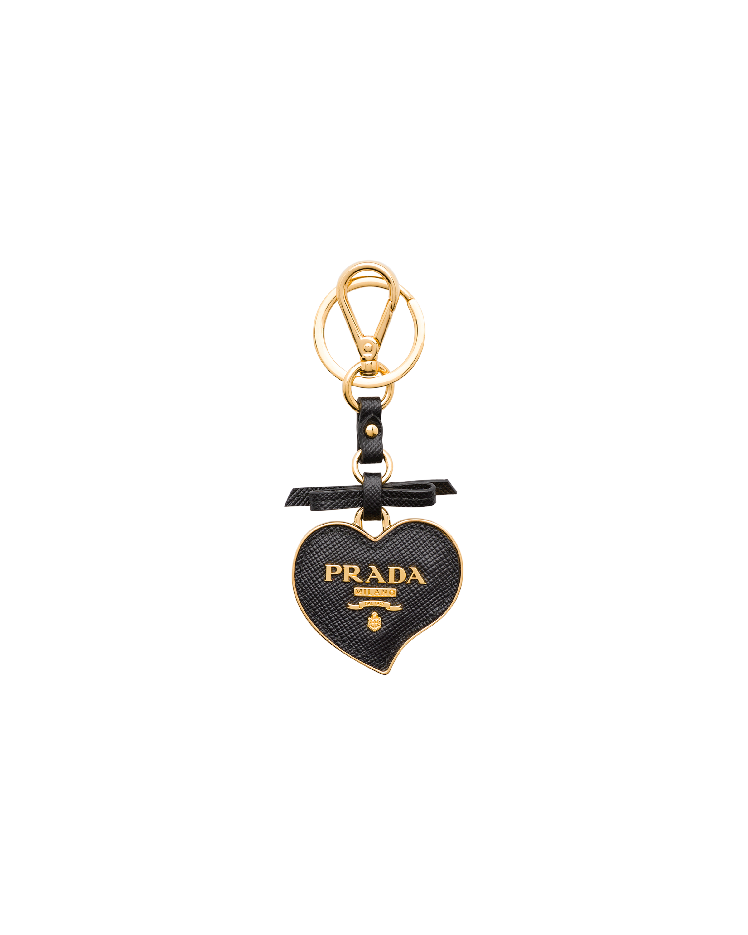 prada keychain letter
