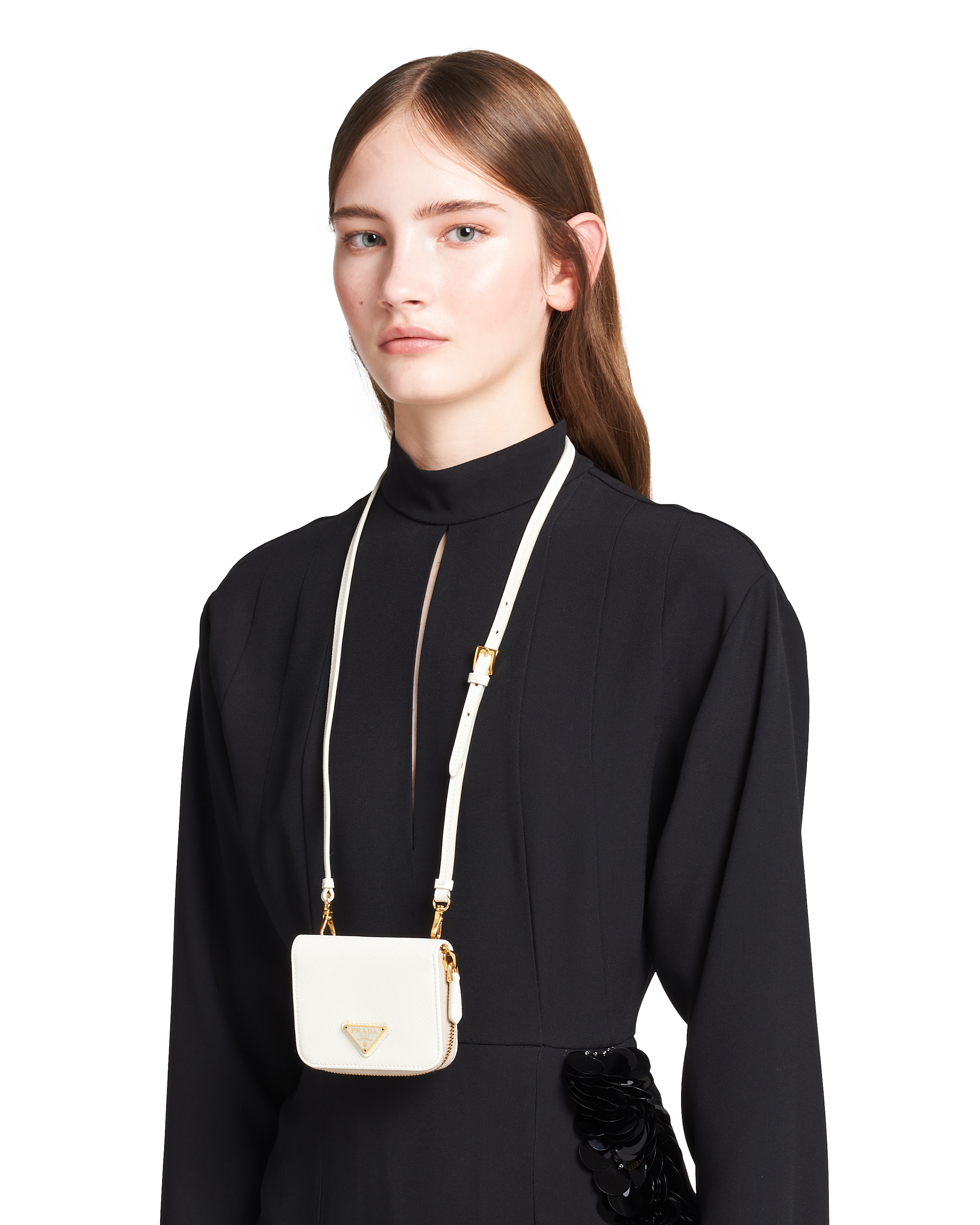 Prada necklace bag clearance