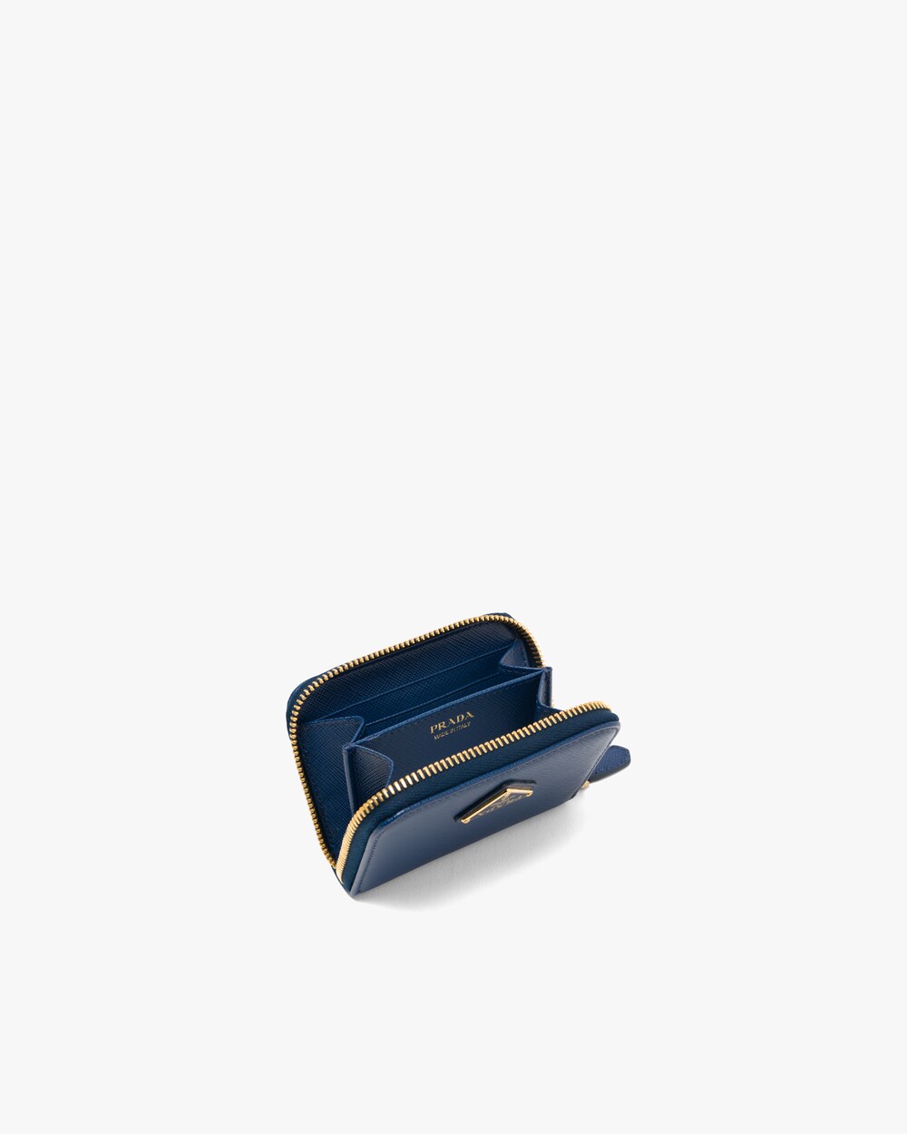 prada navy wallet