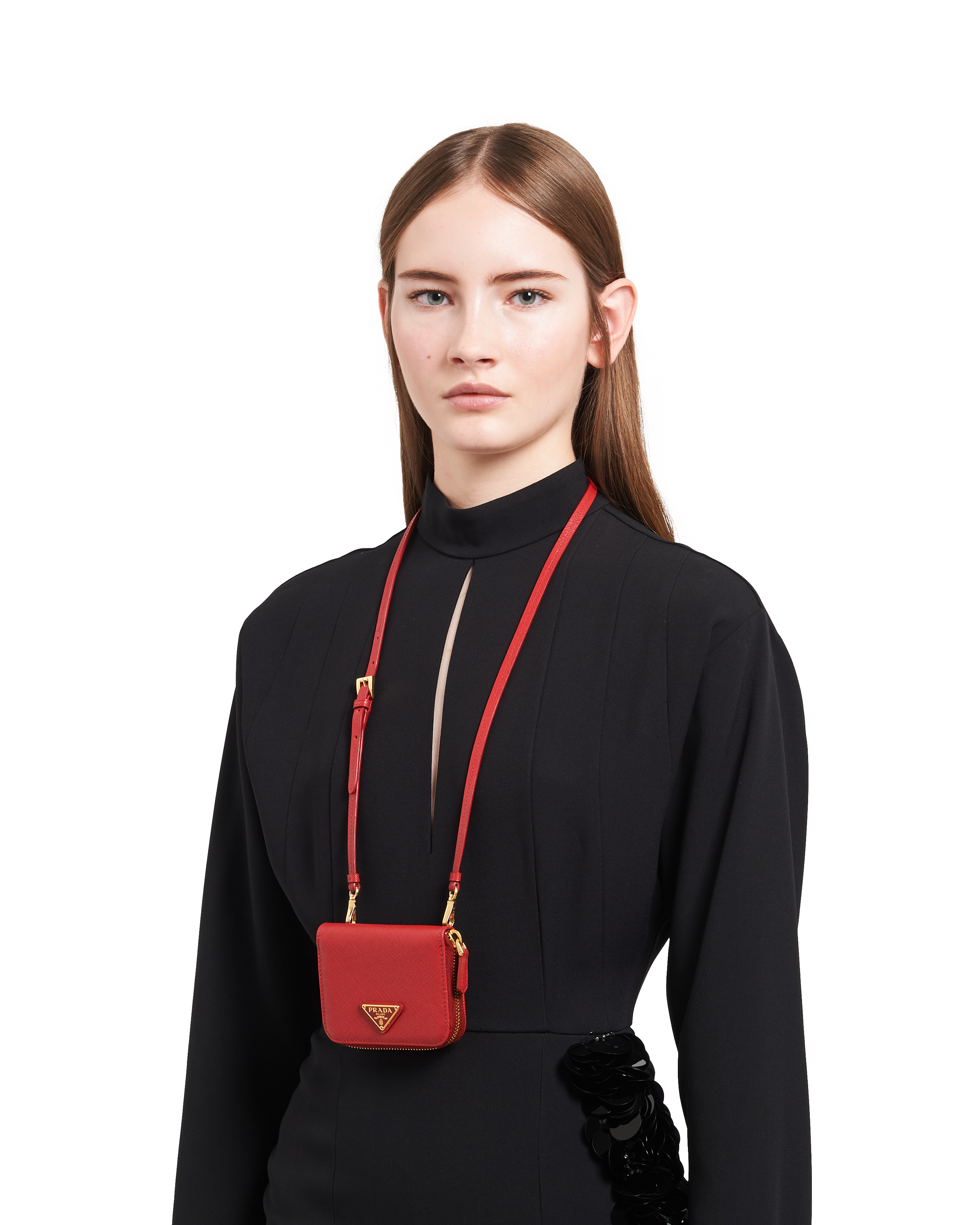 Wallet with shoulder strap