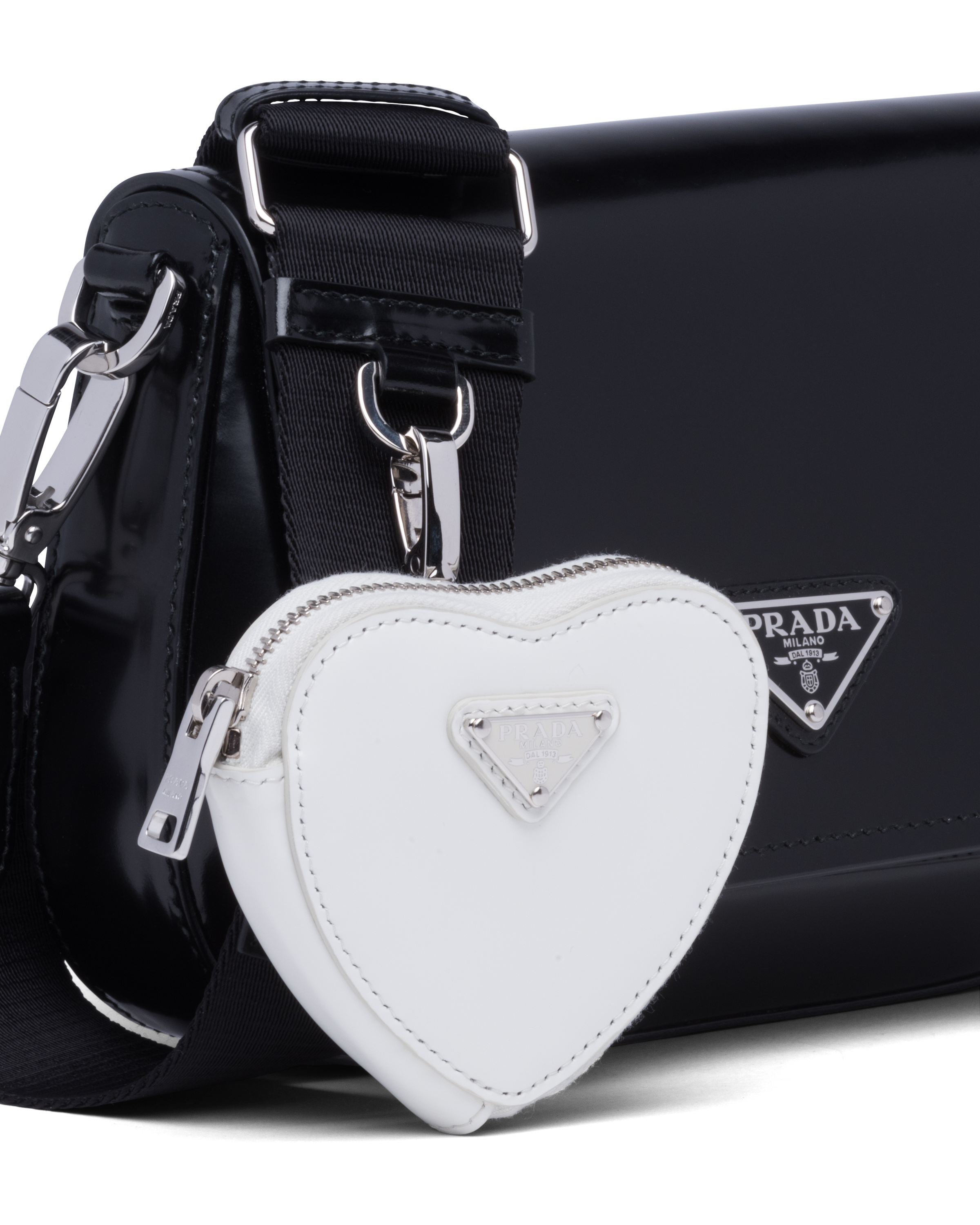 prada heart shaped bag