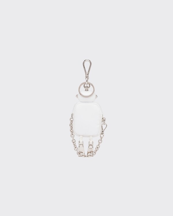 Re-Nylon robot bag charm Re-Nylon robot bag charm