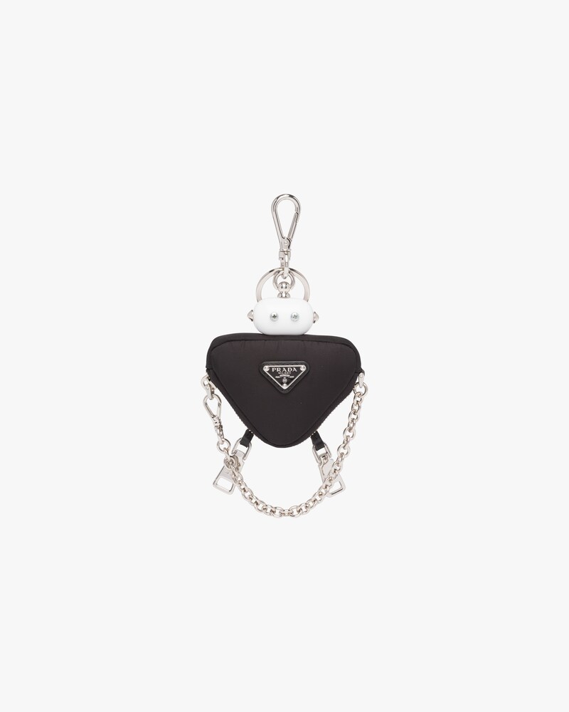 prada keychain pouch