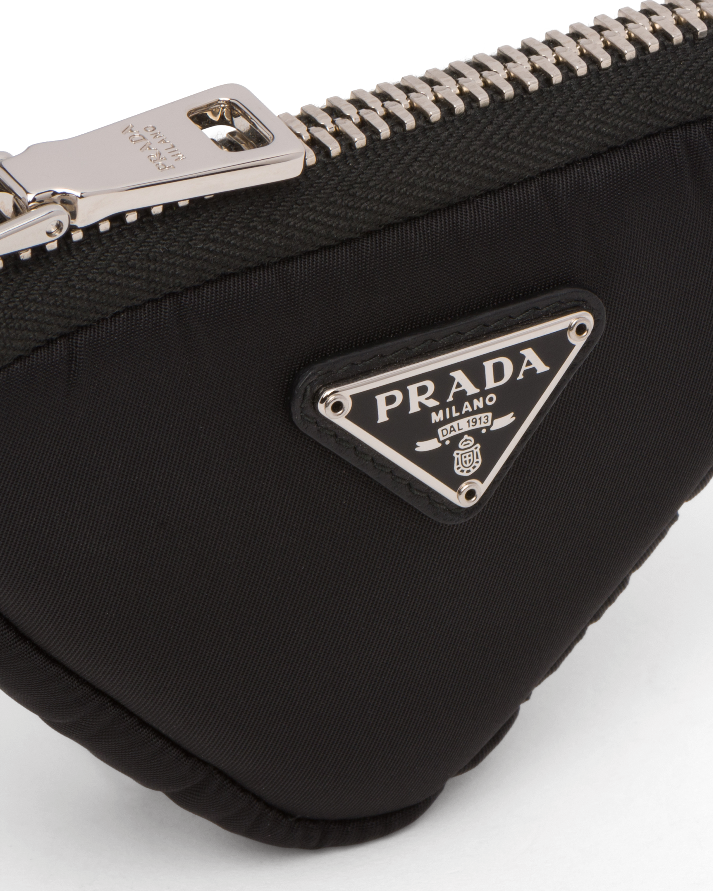 prada nylon card holder