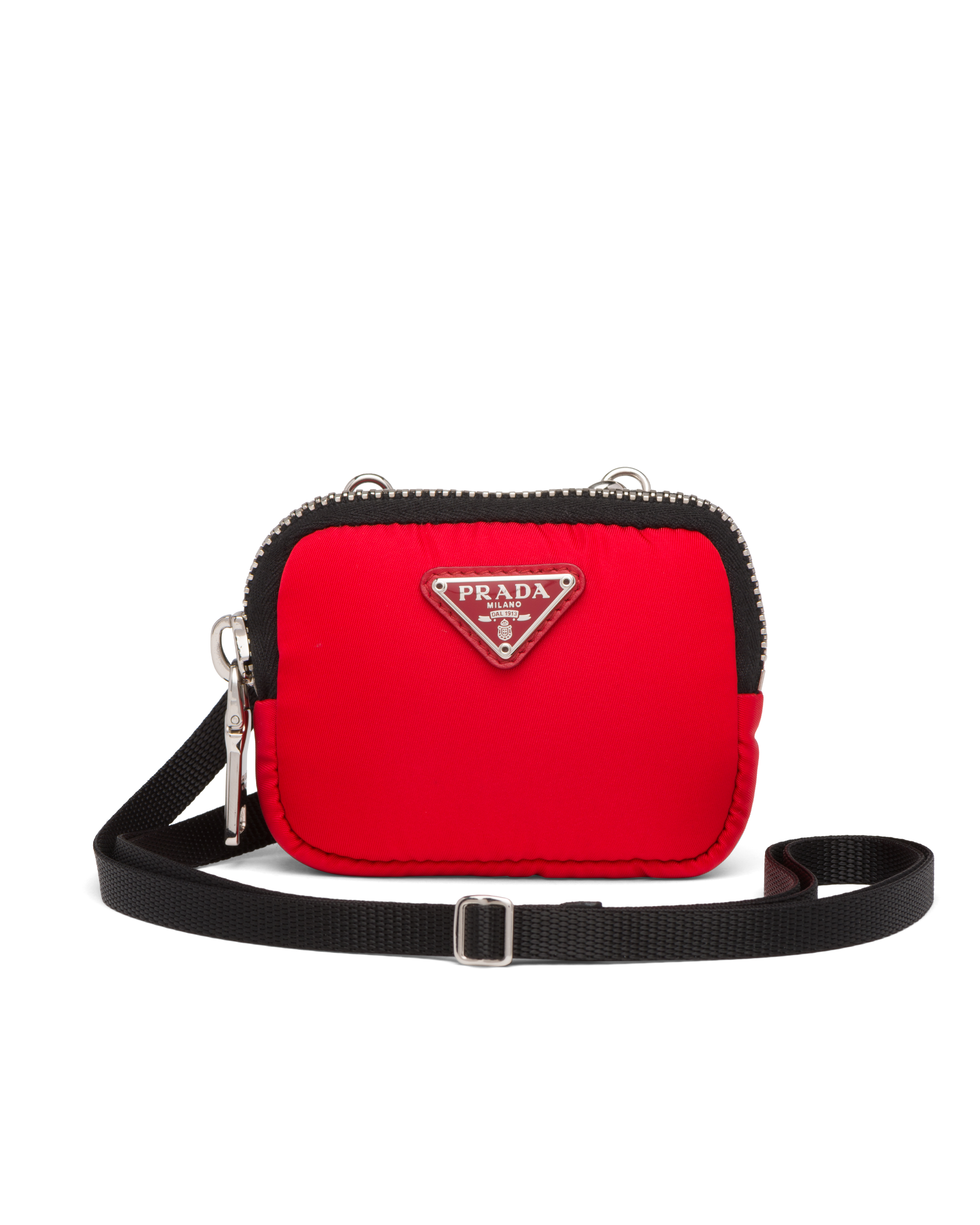 Red Prada Nylon Cargo pouch | Prada