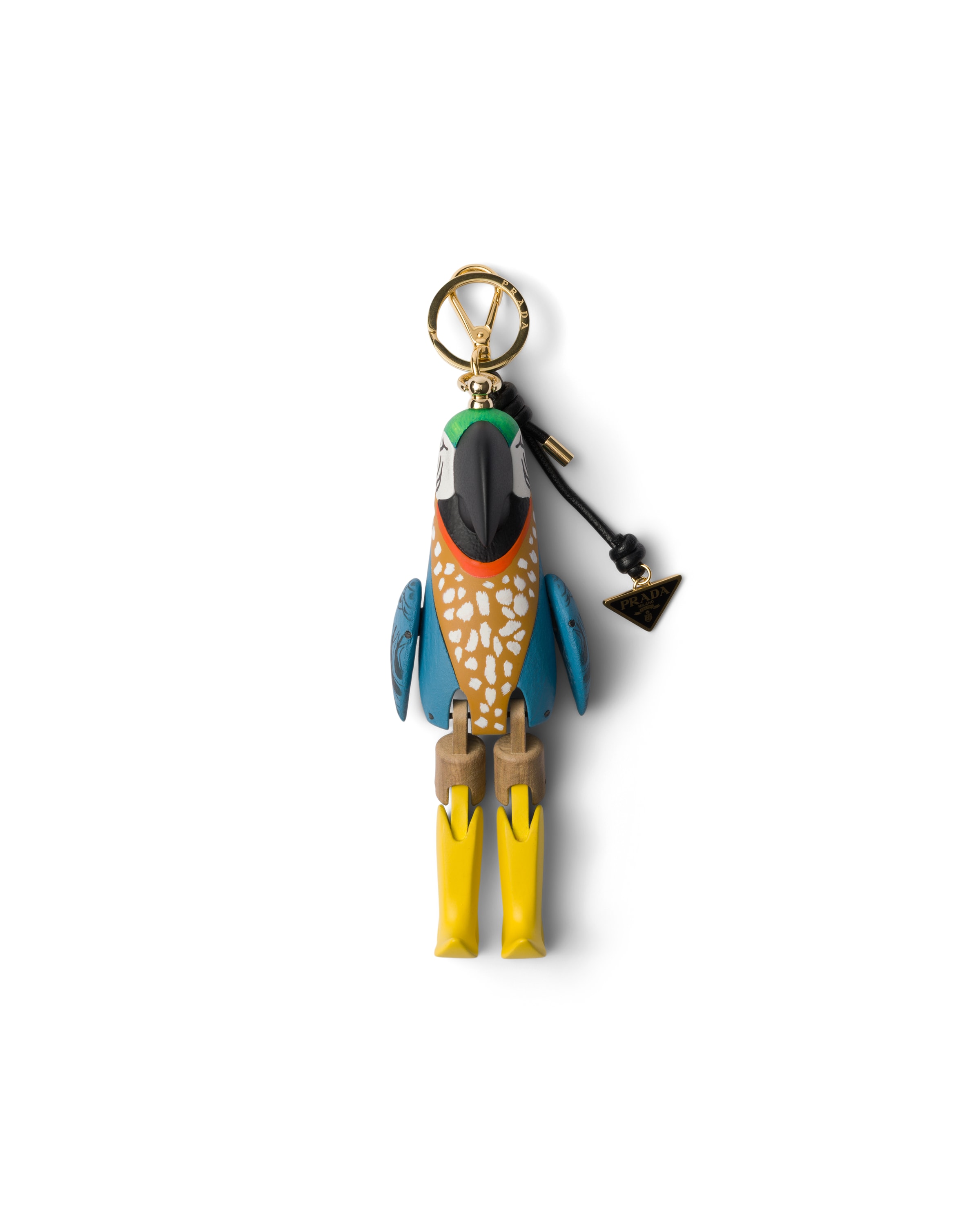 Prada Colgante De Llavero De Animal Con Anilla De Metal, Mujer, Multicolor