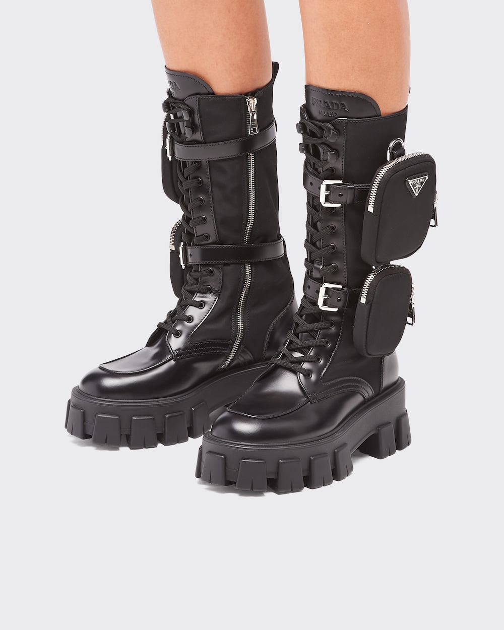 prada moto boots
