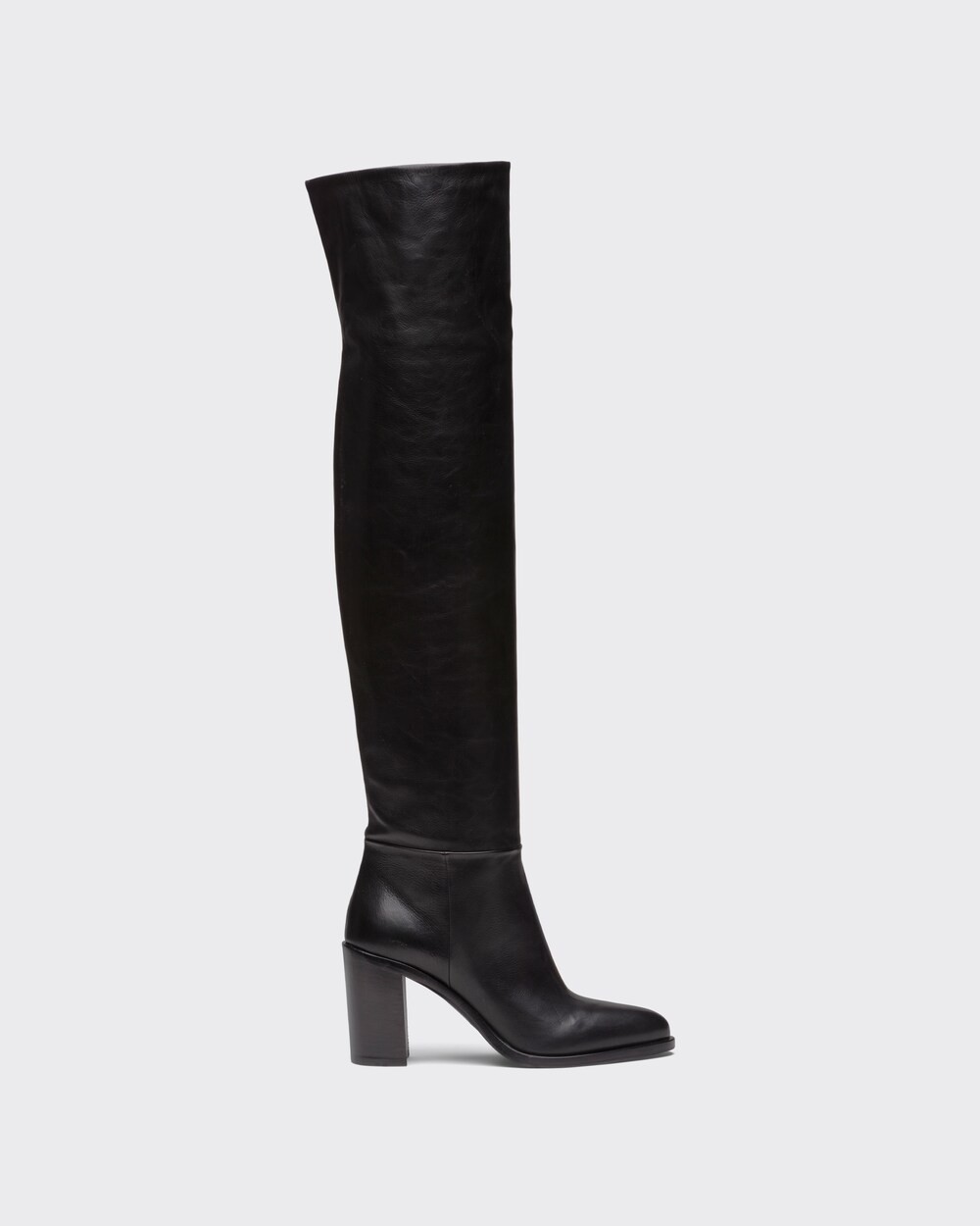 prada tall leather boots