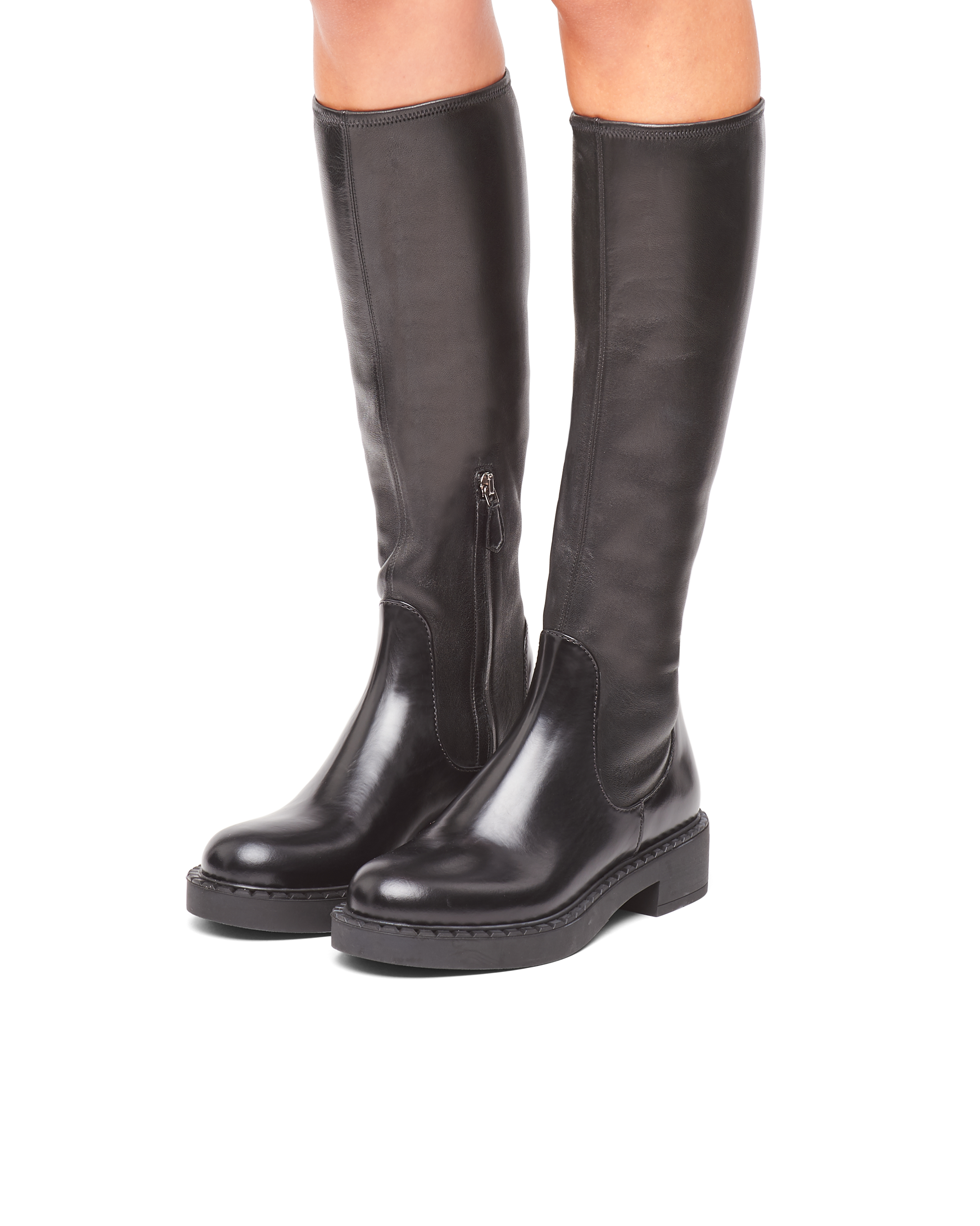 prada stretch bootie