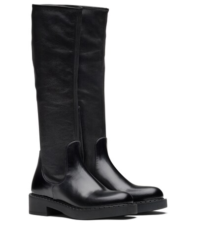 prada combat ankle boots