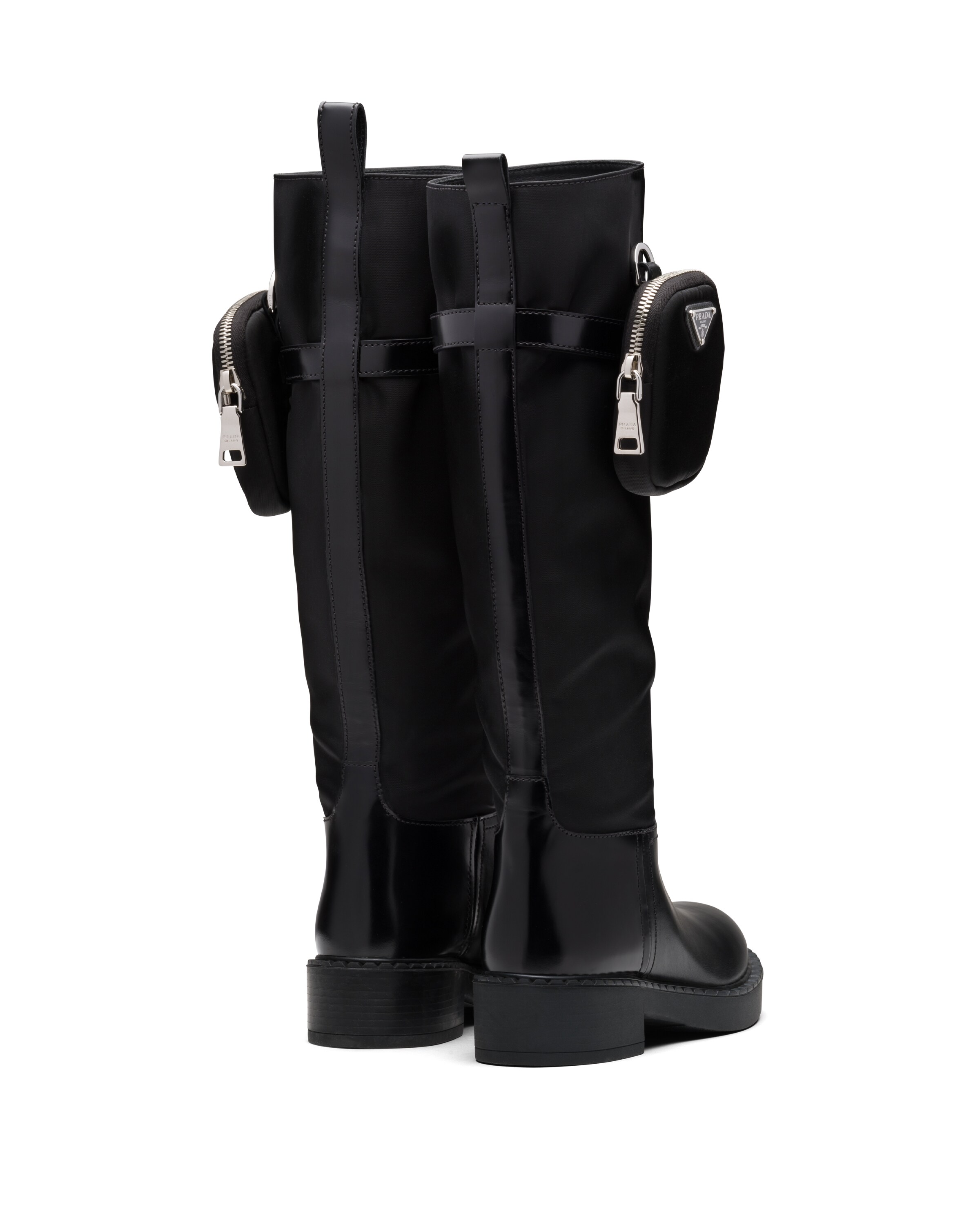 Prada stiefel damen schwarz clearance