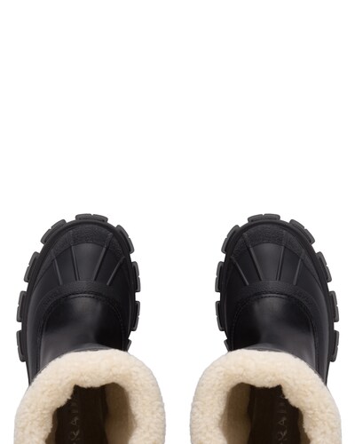 prada combat ankle boots