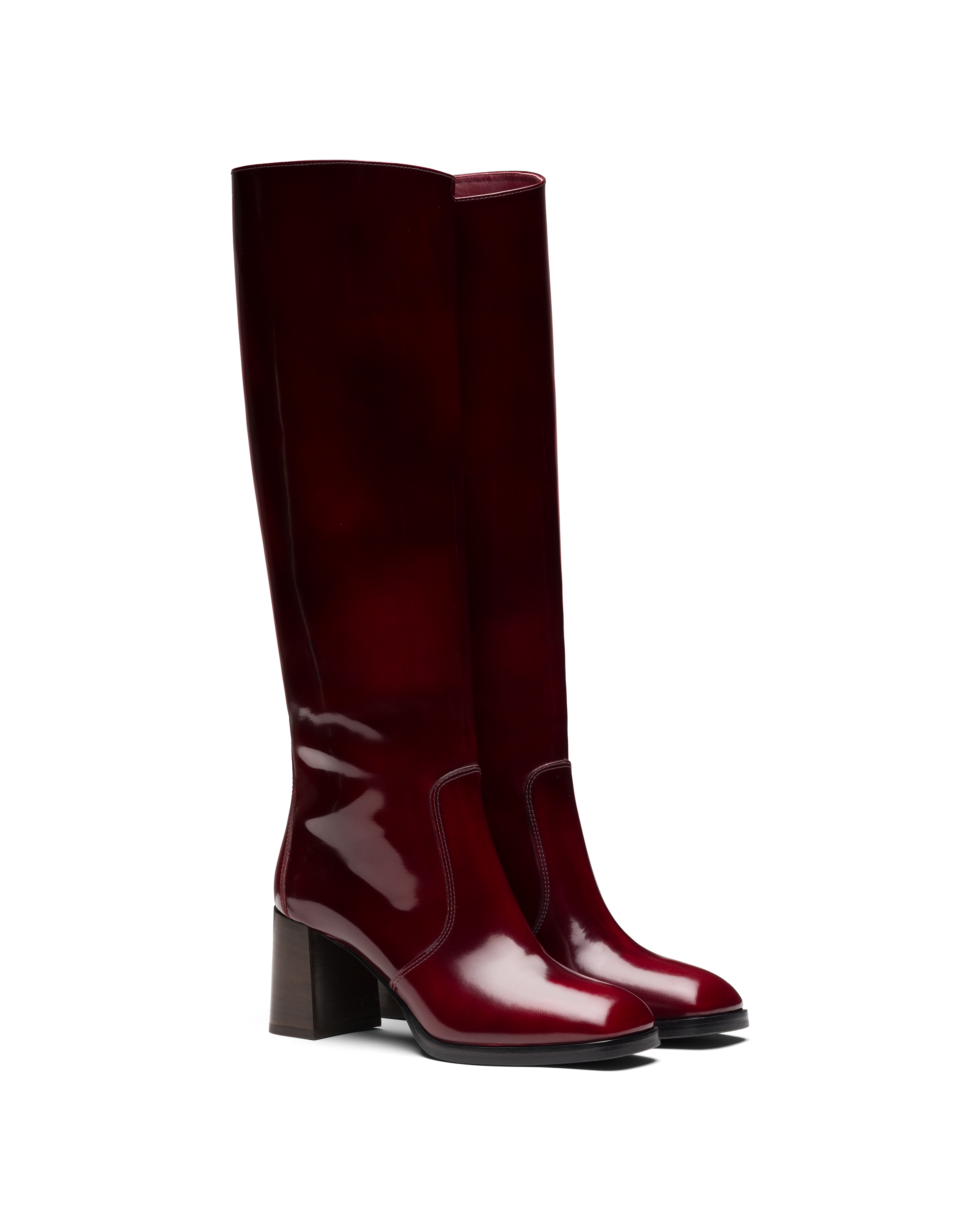 Women's Suede Boots PU Leather Pointed Ombre High Heel Knee High Boots For Winter Women's Suede Boots PU Leather Pointed Ombre High Heel Knee High Boots For Winter