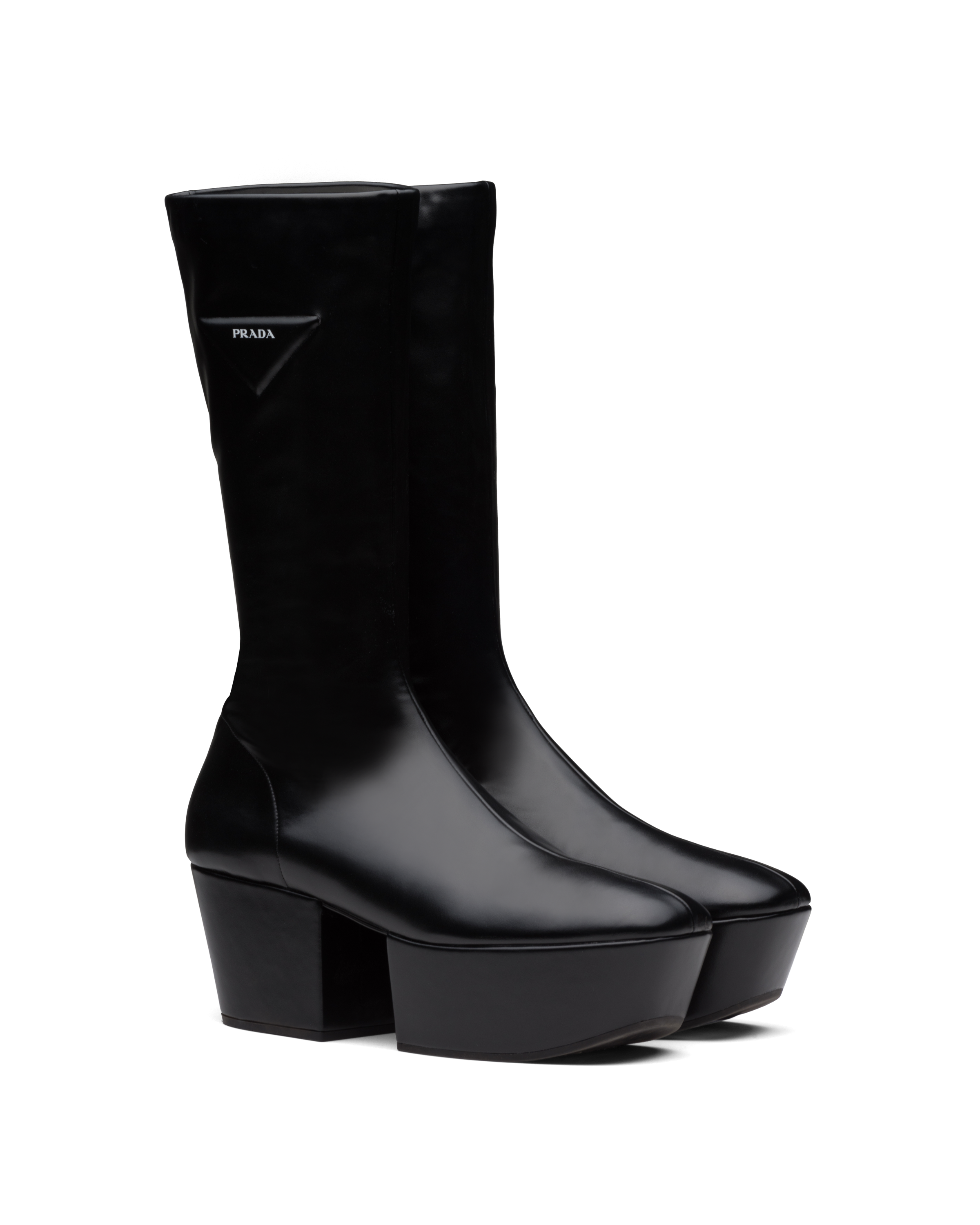prada boots knee high