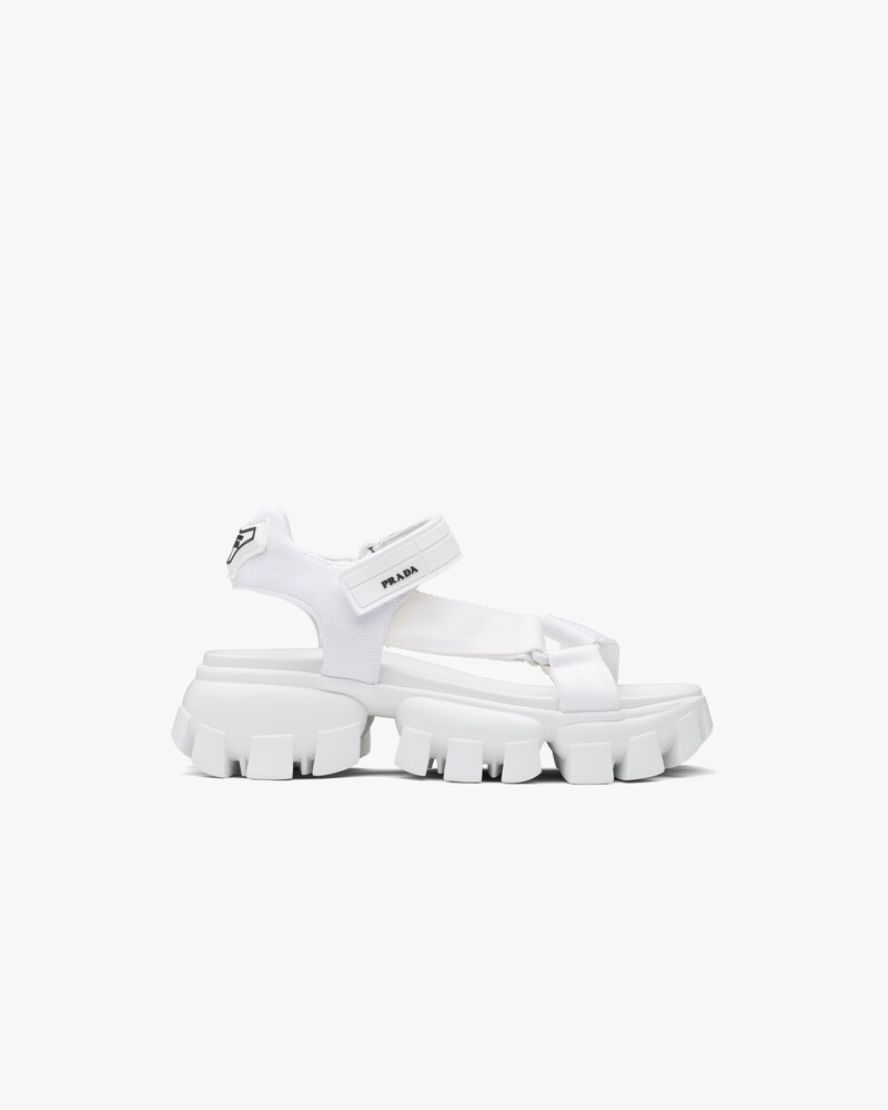 prada platform slide sandal