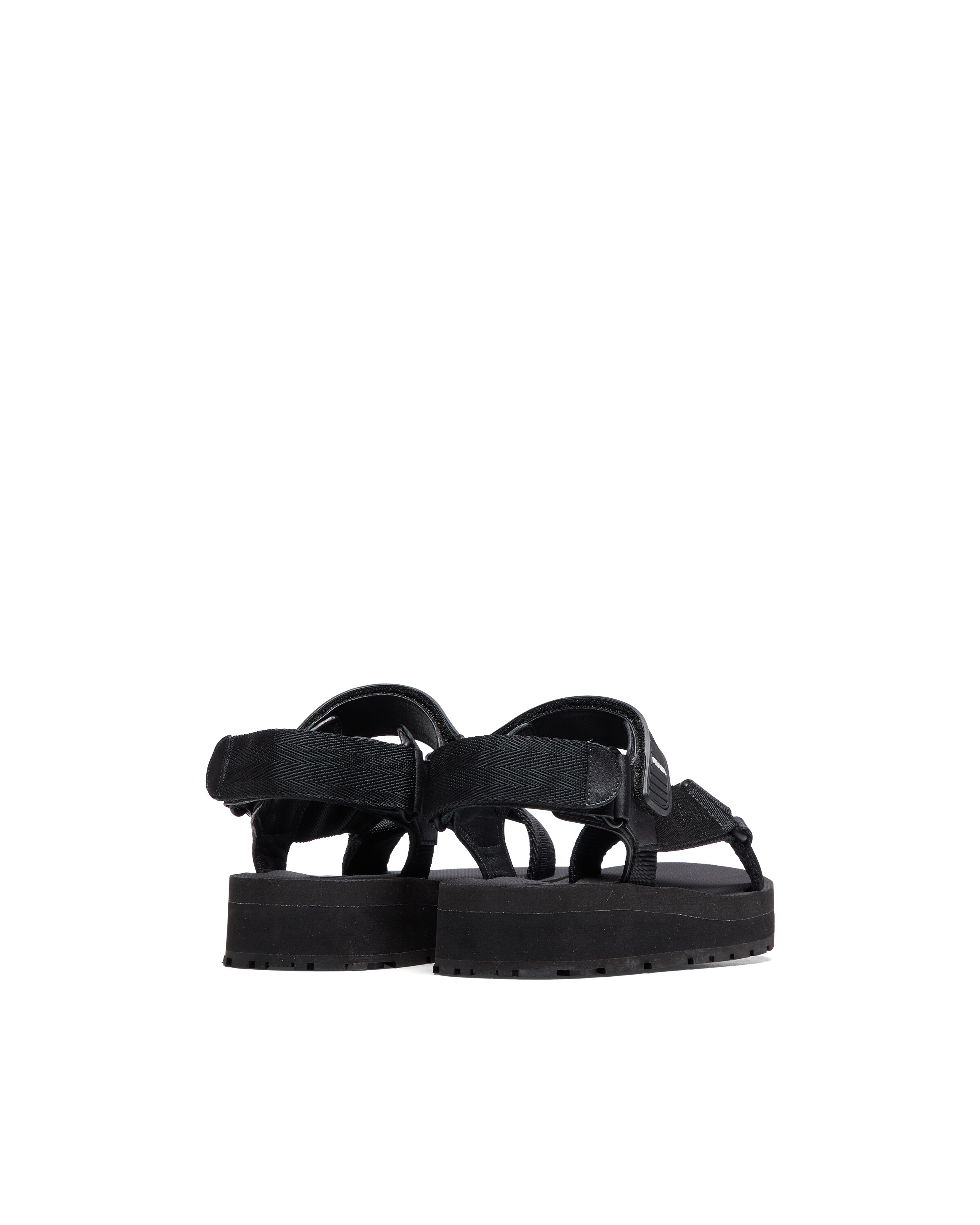 prada sporty nylon band strap sandals