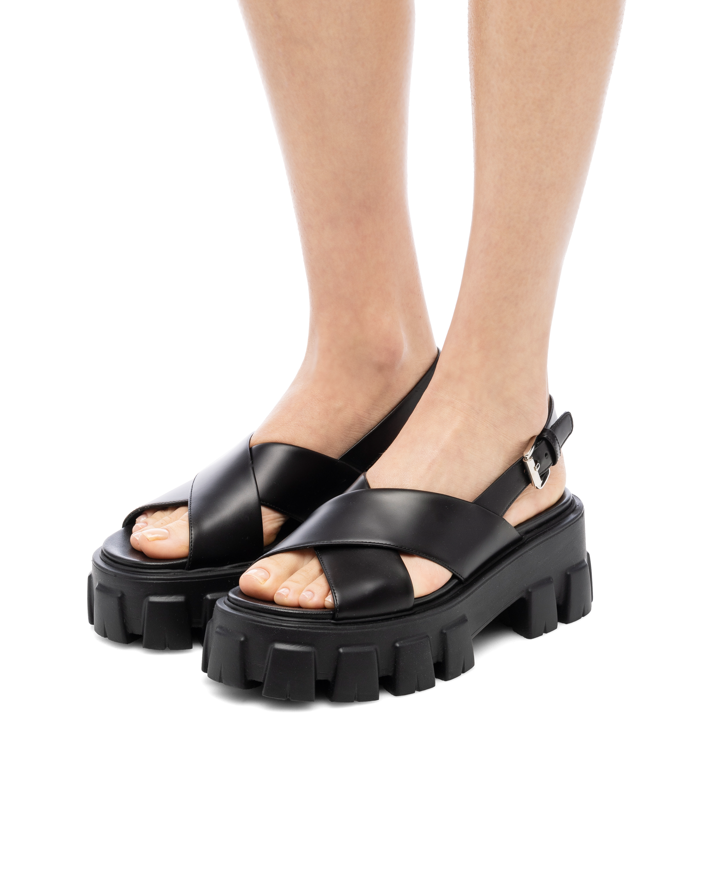 prada slip on sandals