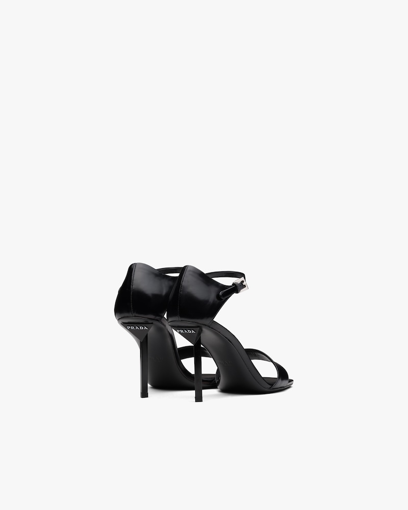 prada bow sandals