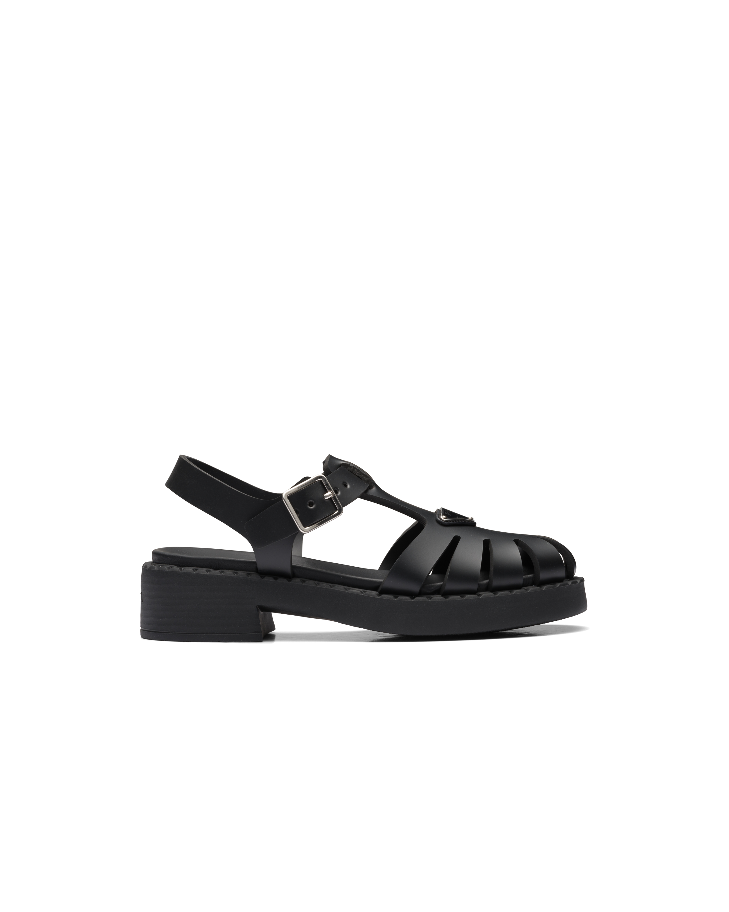 prada sporty nylon band strap sandals
