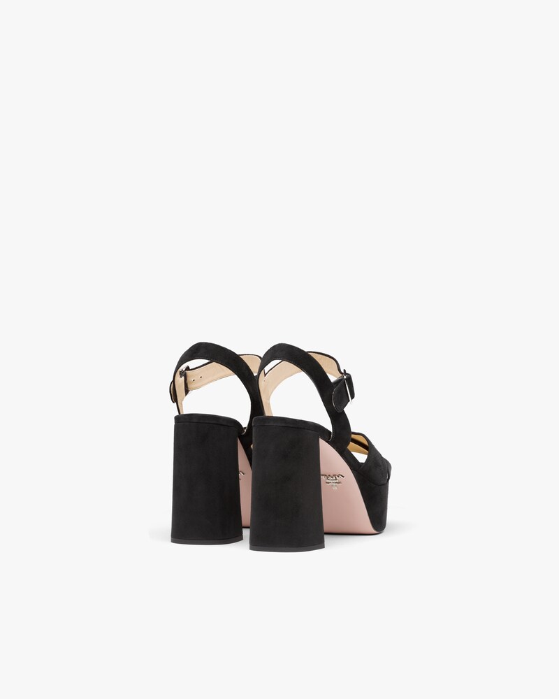 prada suede platform