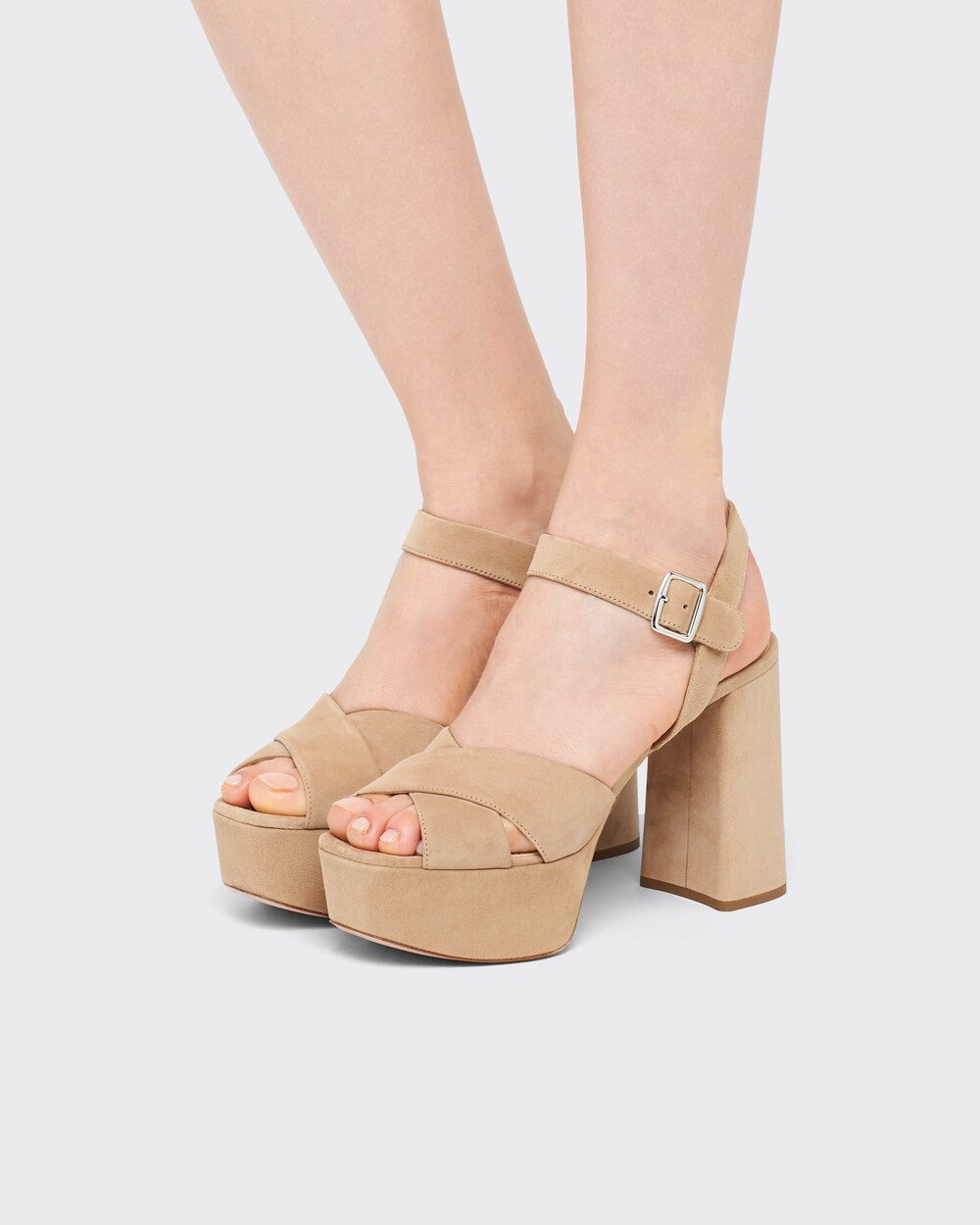 prada platform sandals