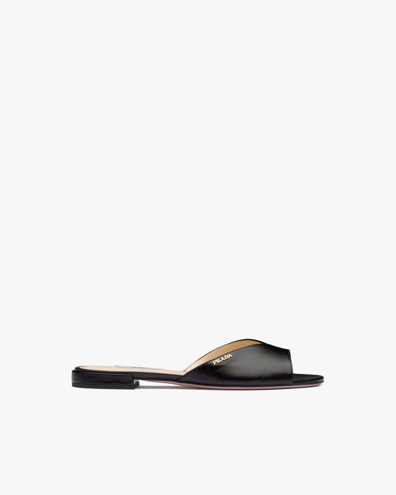 prada black leather