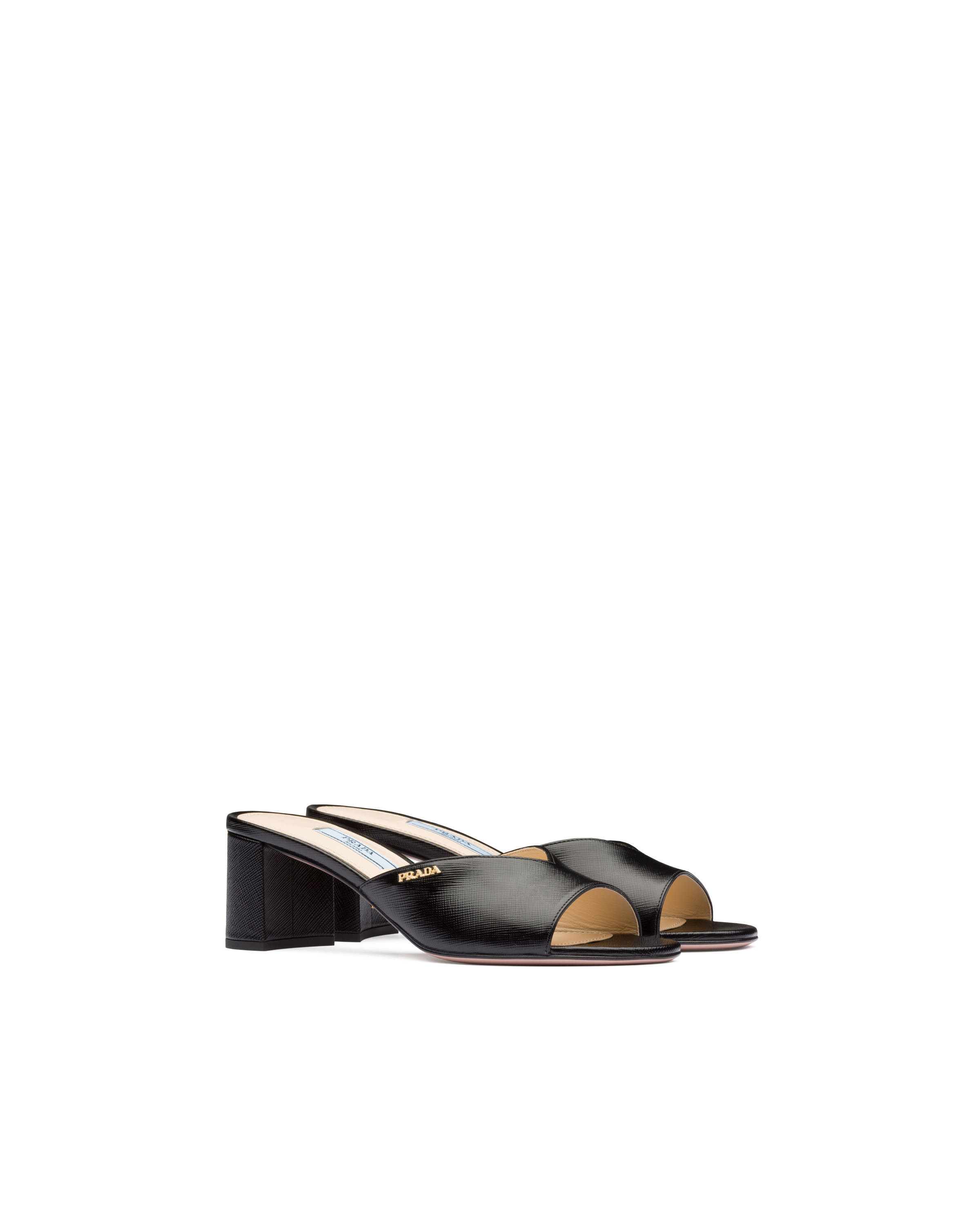prada mules black