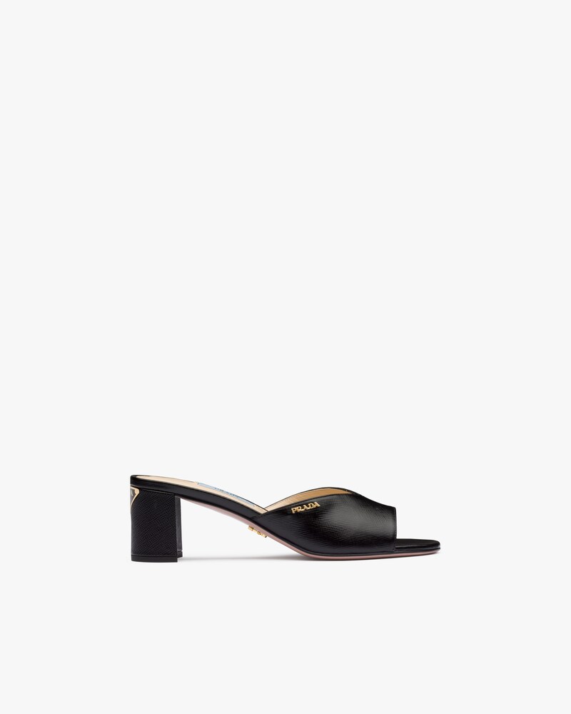 prada black mules