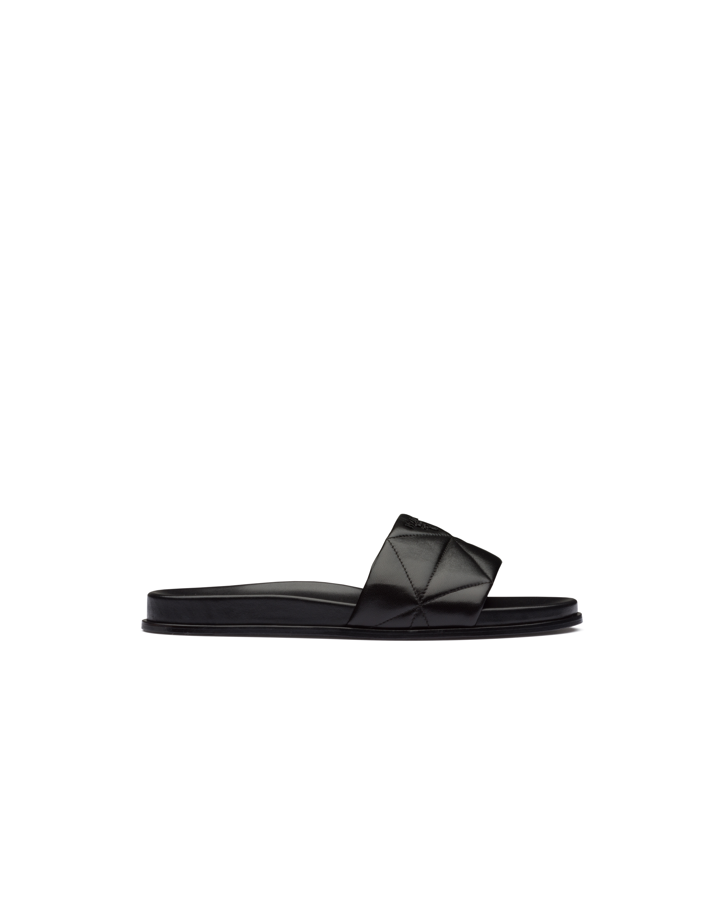 black prada slides
