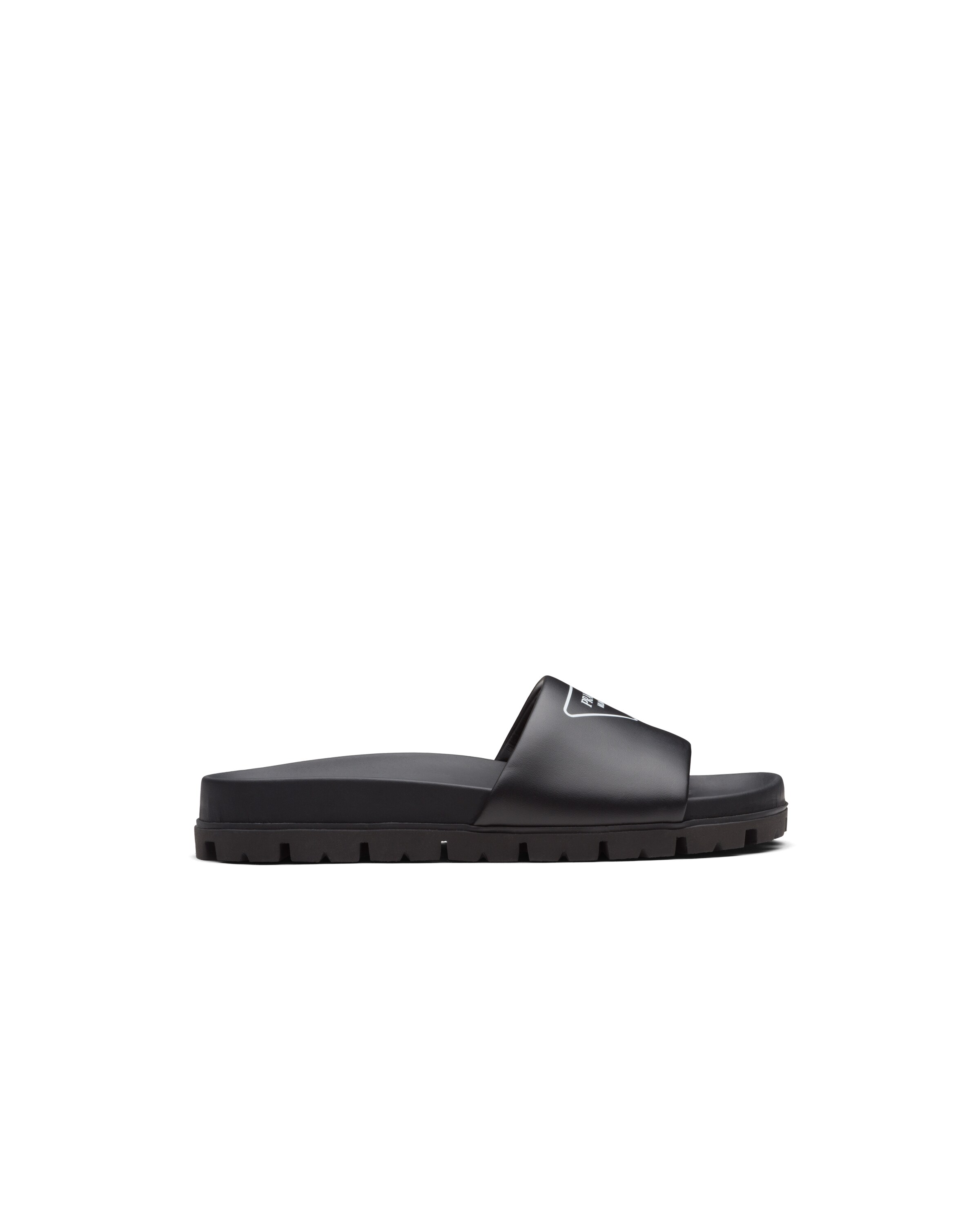 prada white slides