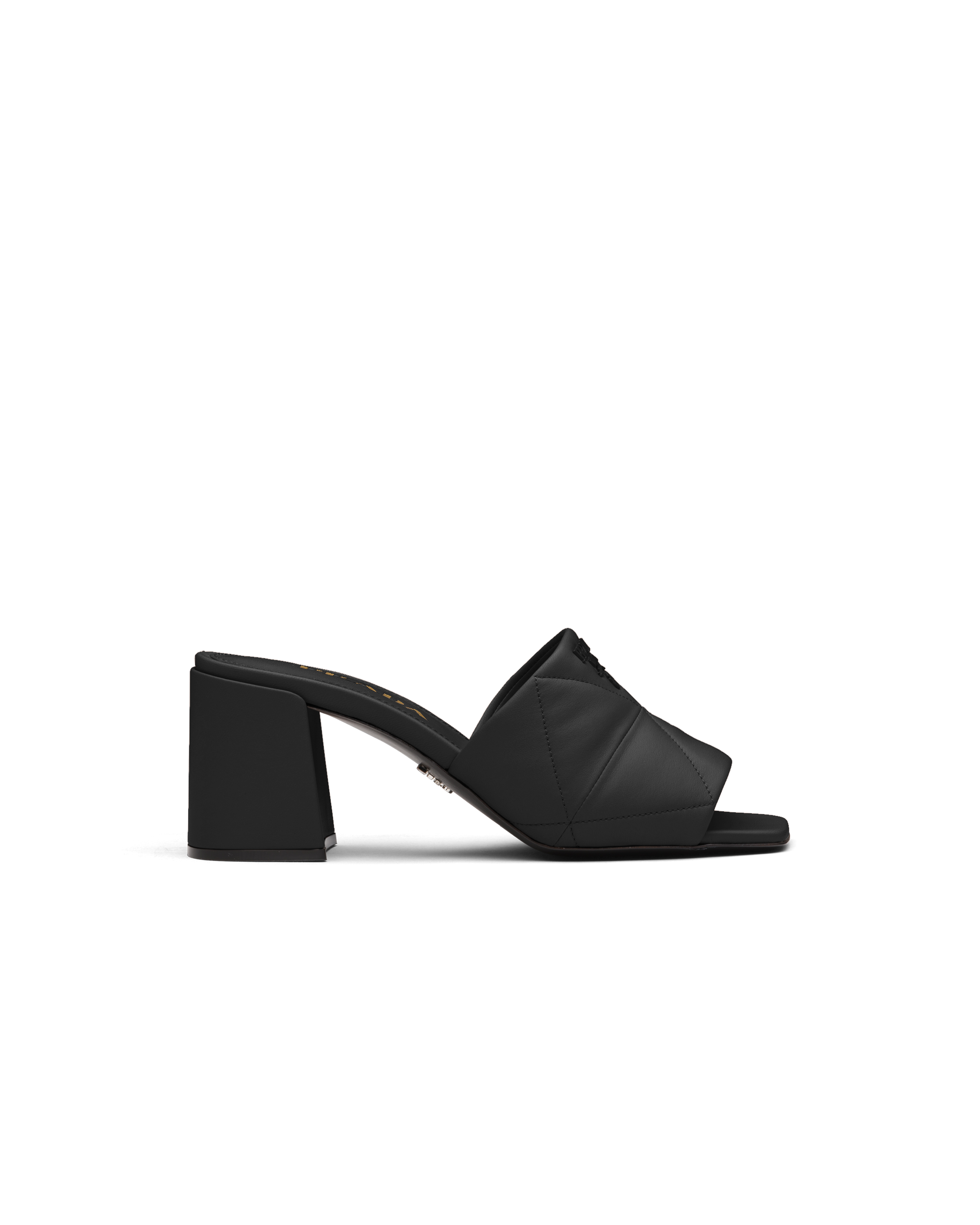 prada black sandals