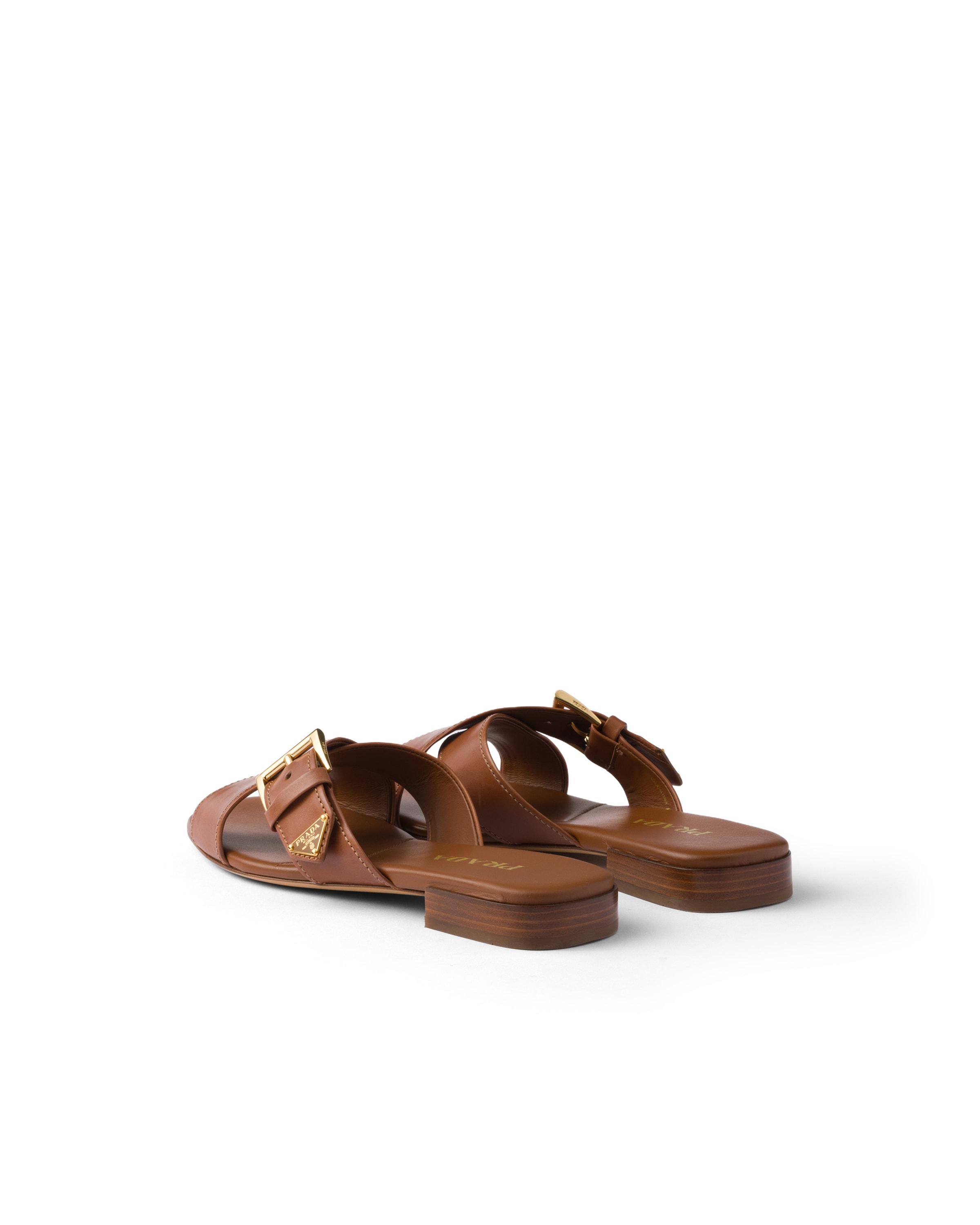 Prada Ciabatte In Brown
