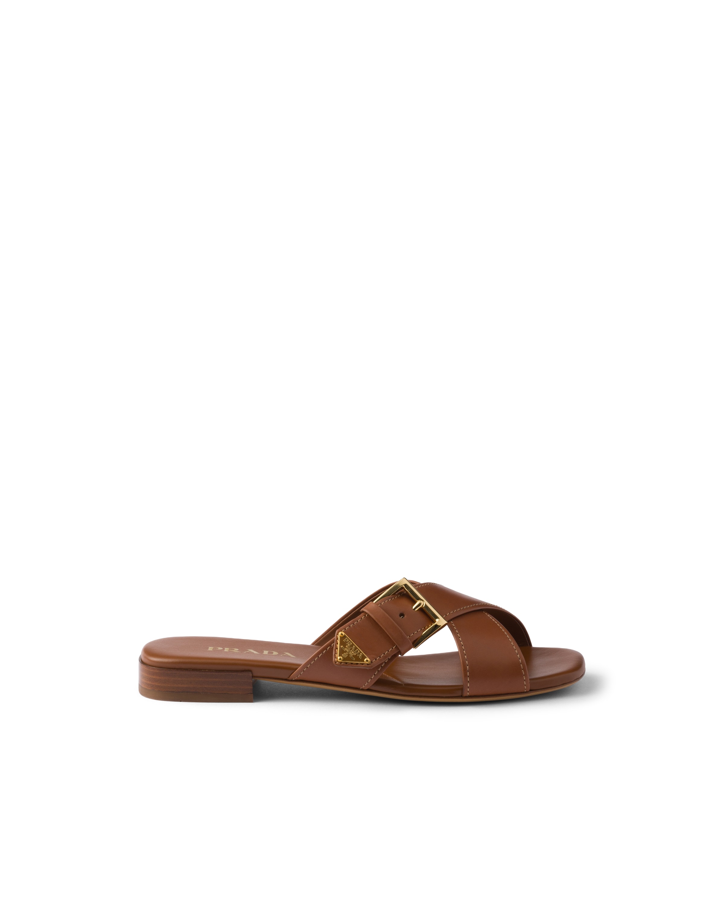 Prada Ciabatte In Brown