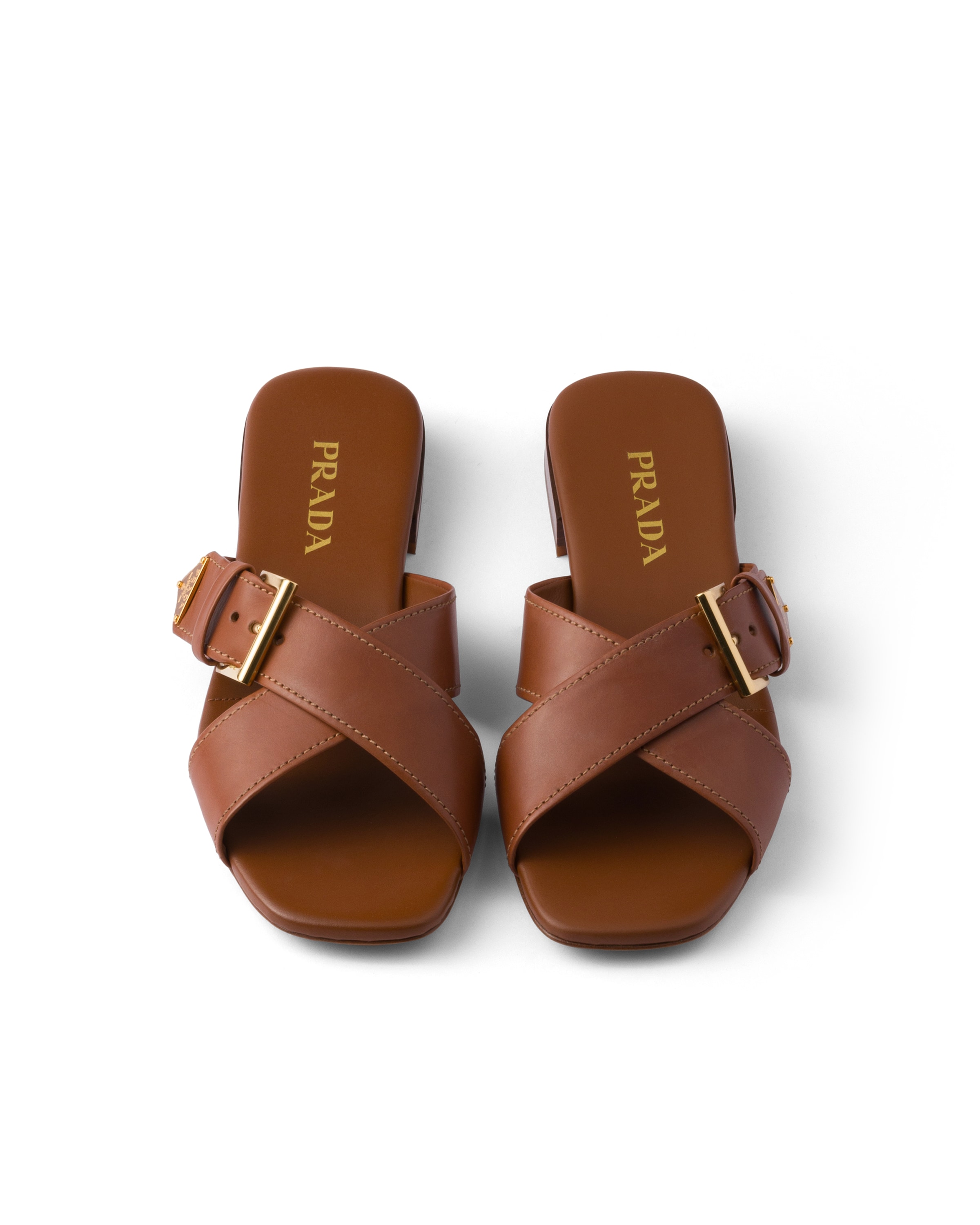 Prada Ciabatte In Brown