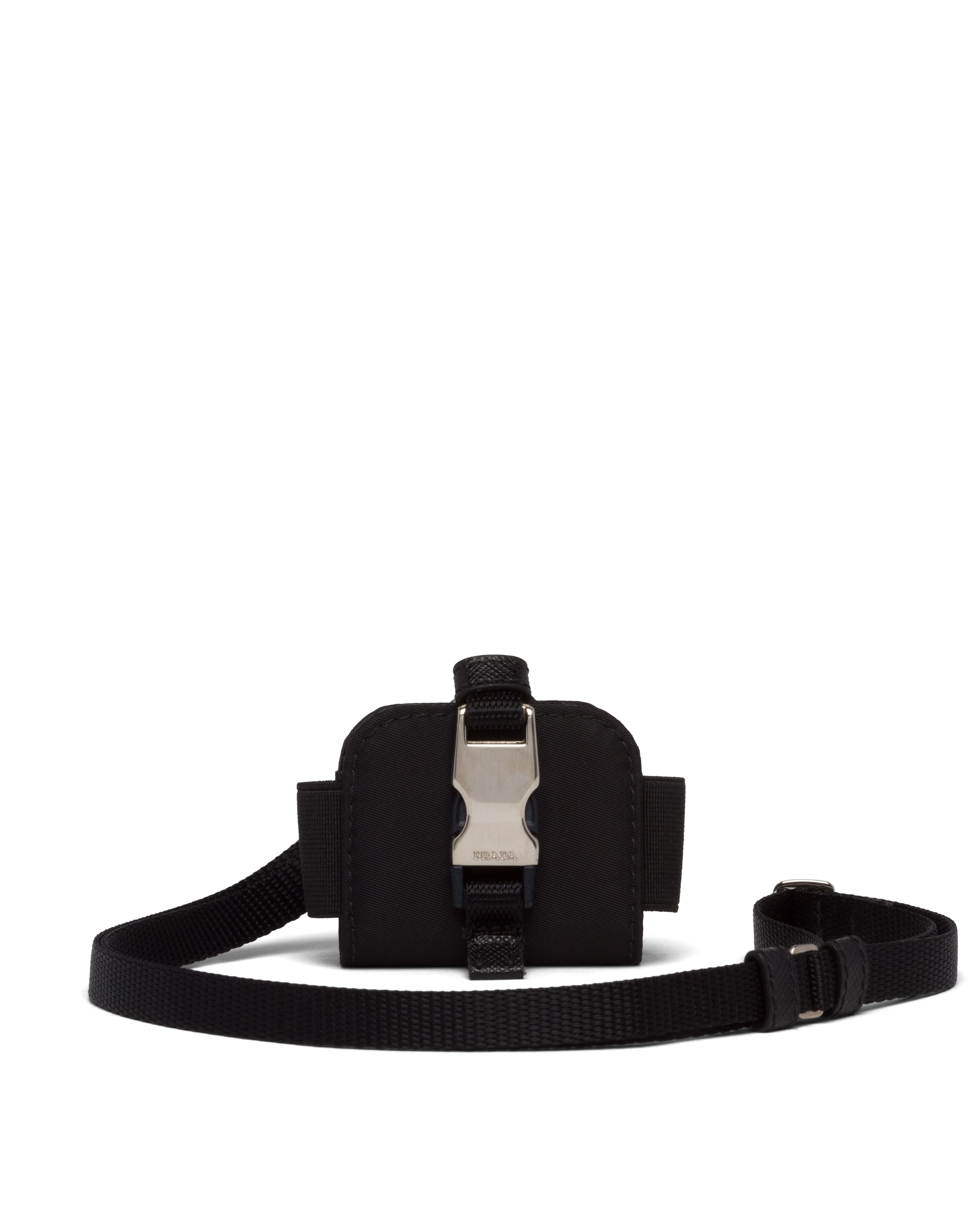 Black Nylon AirPods Pro case Prada