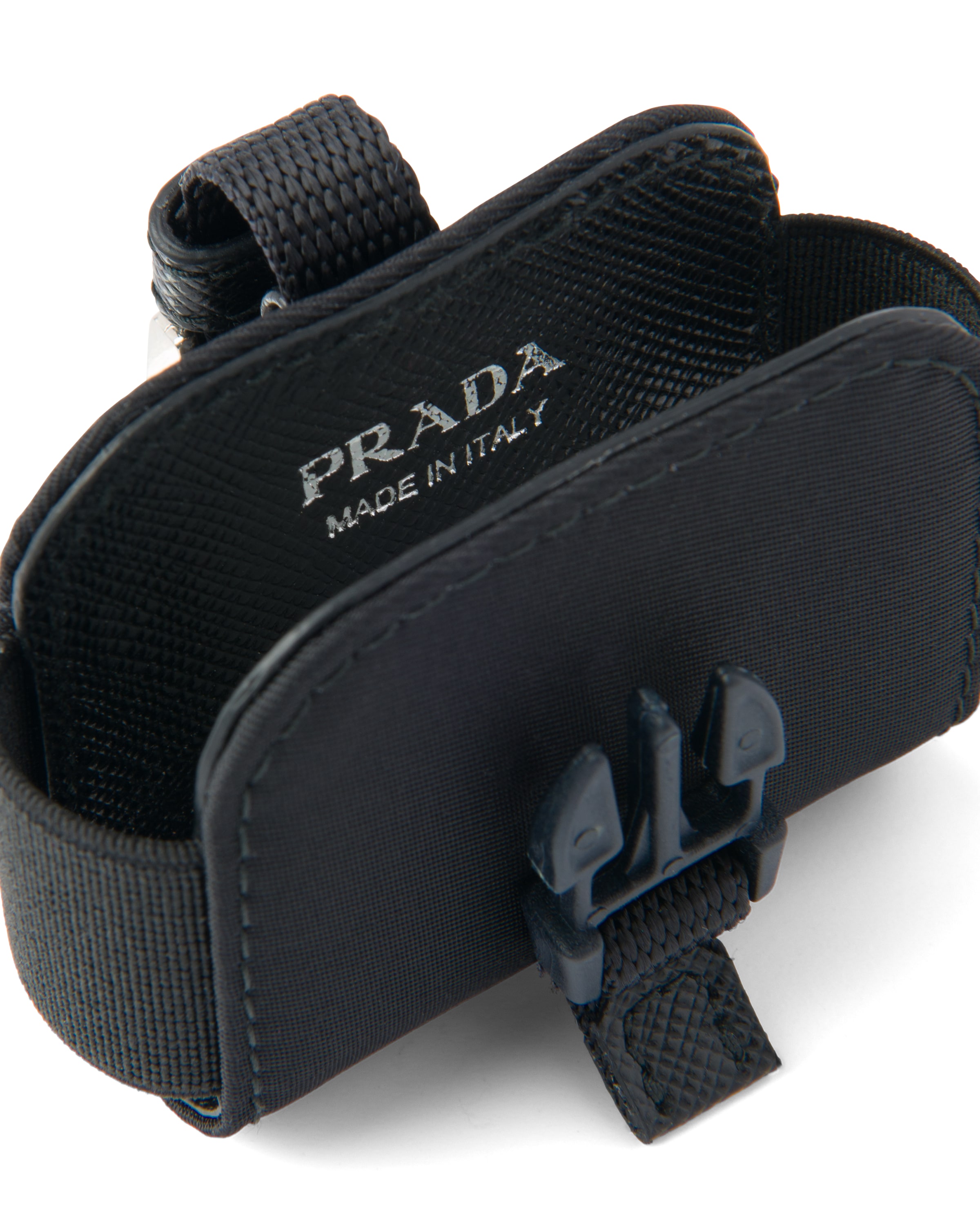 Black Nylon AirPods Pro case Prada