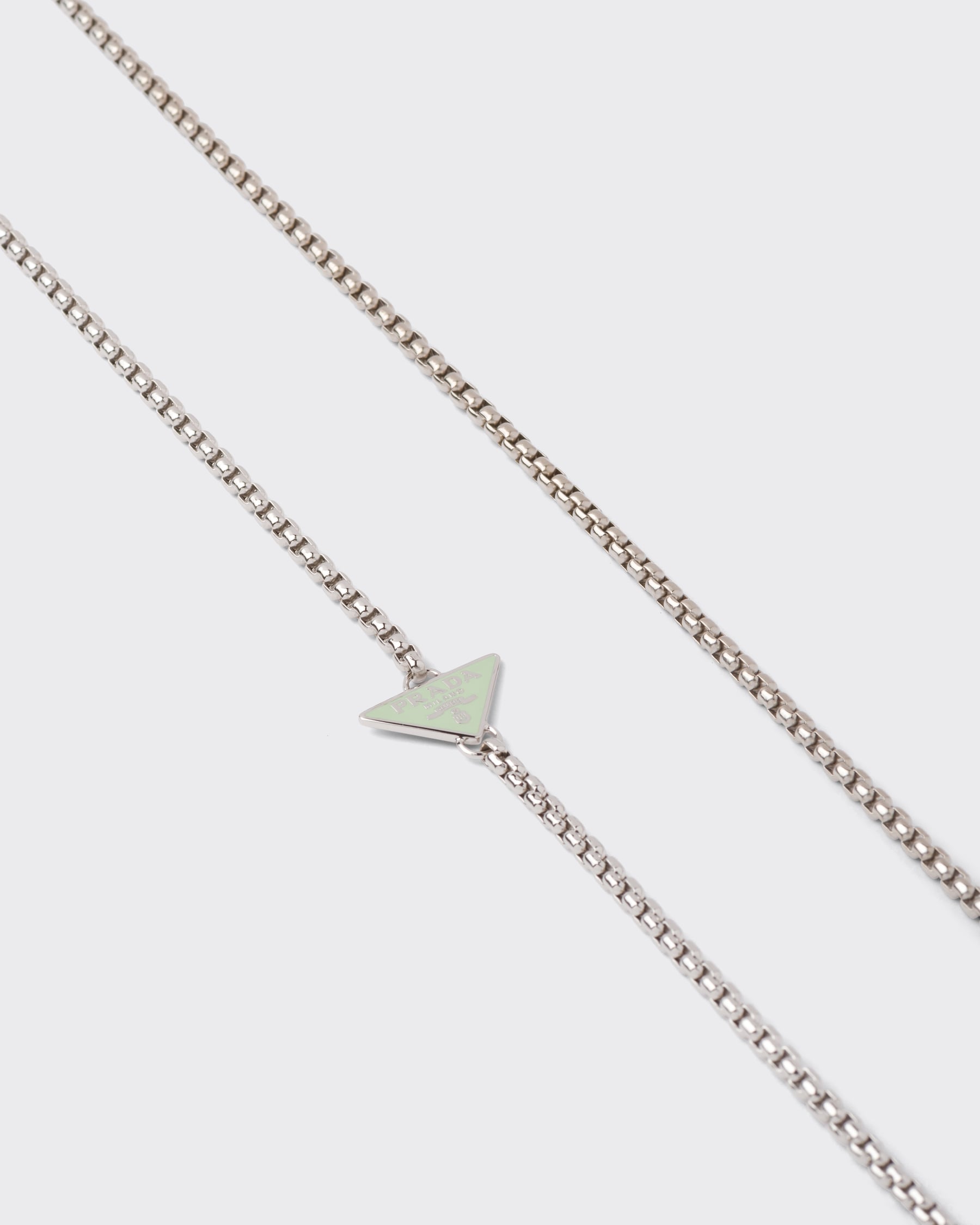 Steel/aqua Chain For Airpods And Airpods Pro Case | PRADA