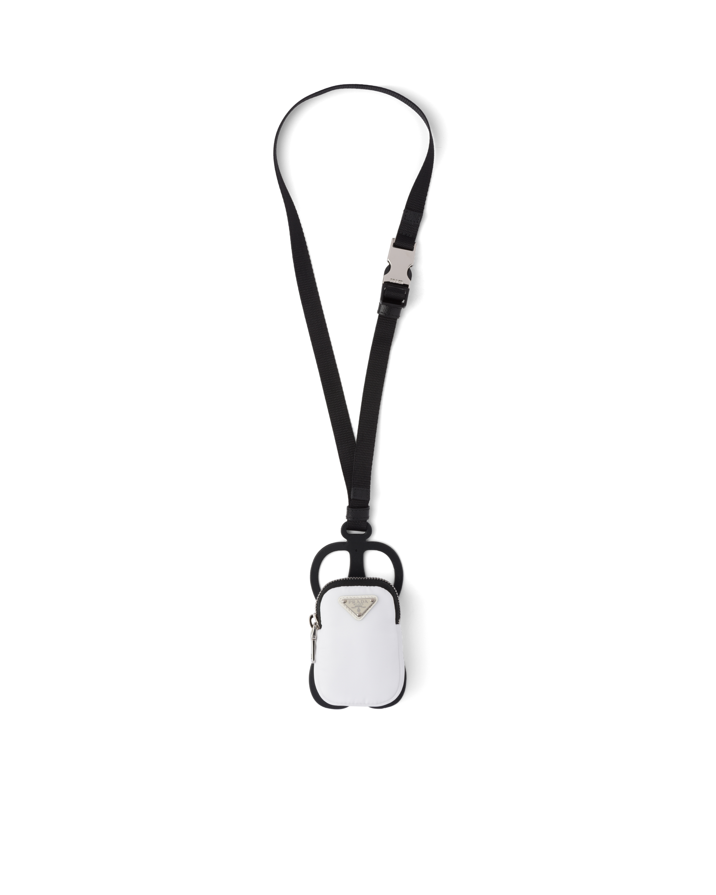 Prada Re-nylon Smartphone Case In White