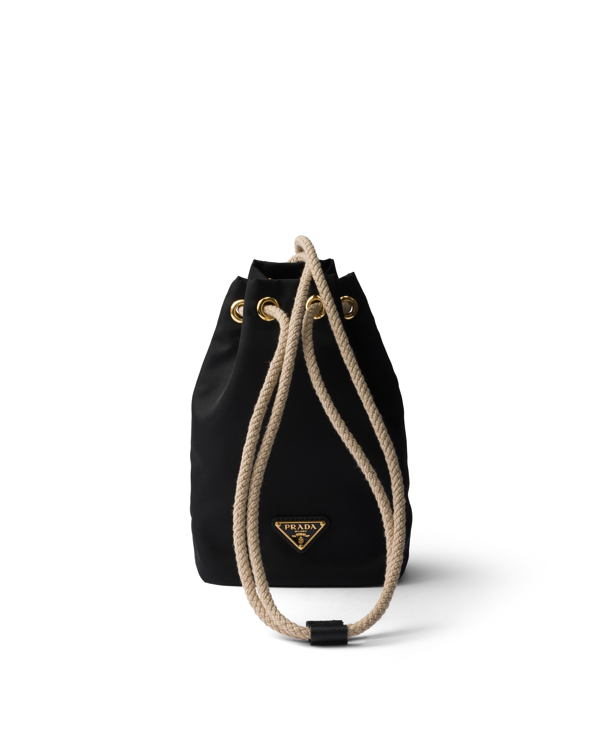 Prada Re-nylon Smartphone Case In Black