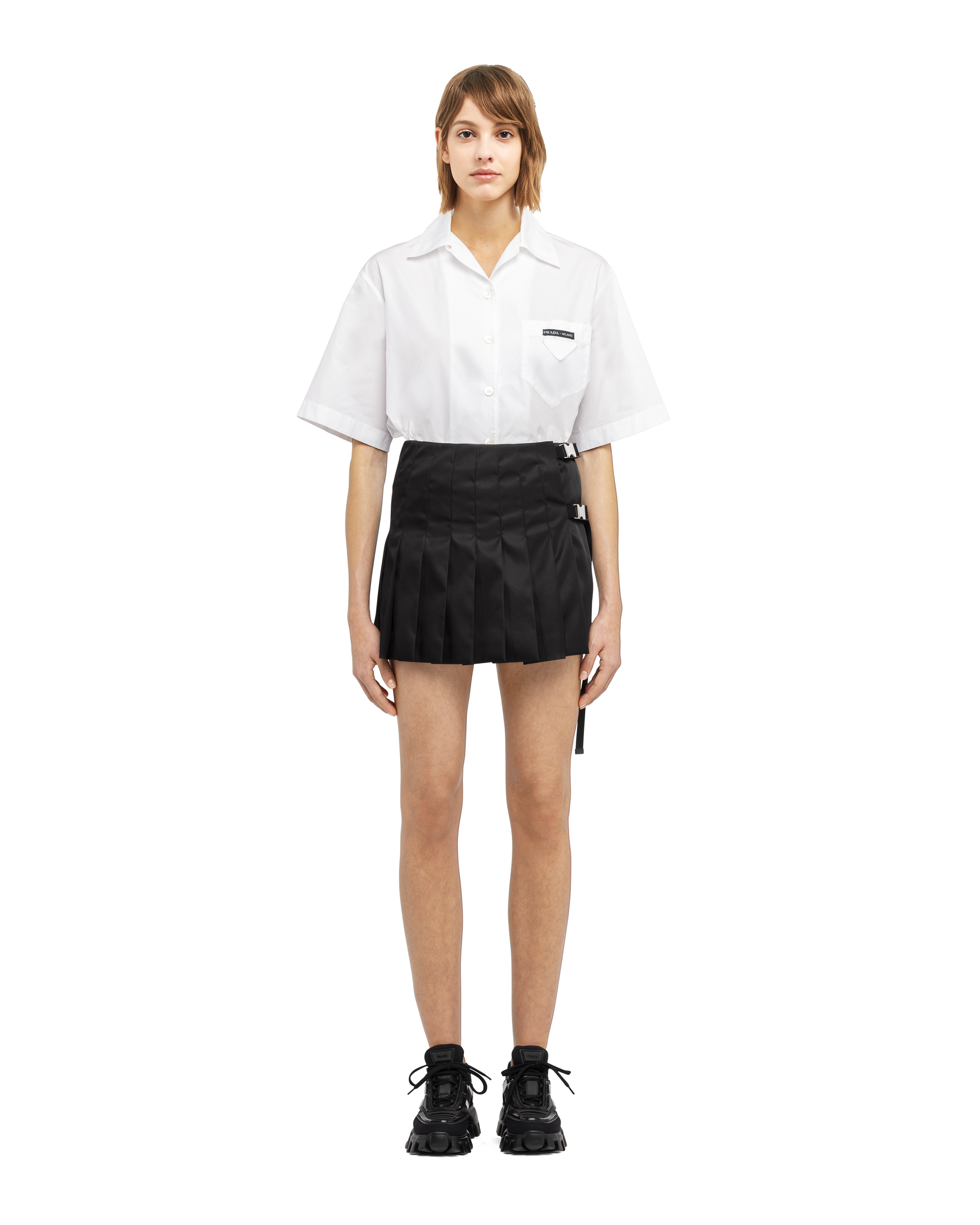 wrap around uniform skirt