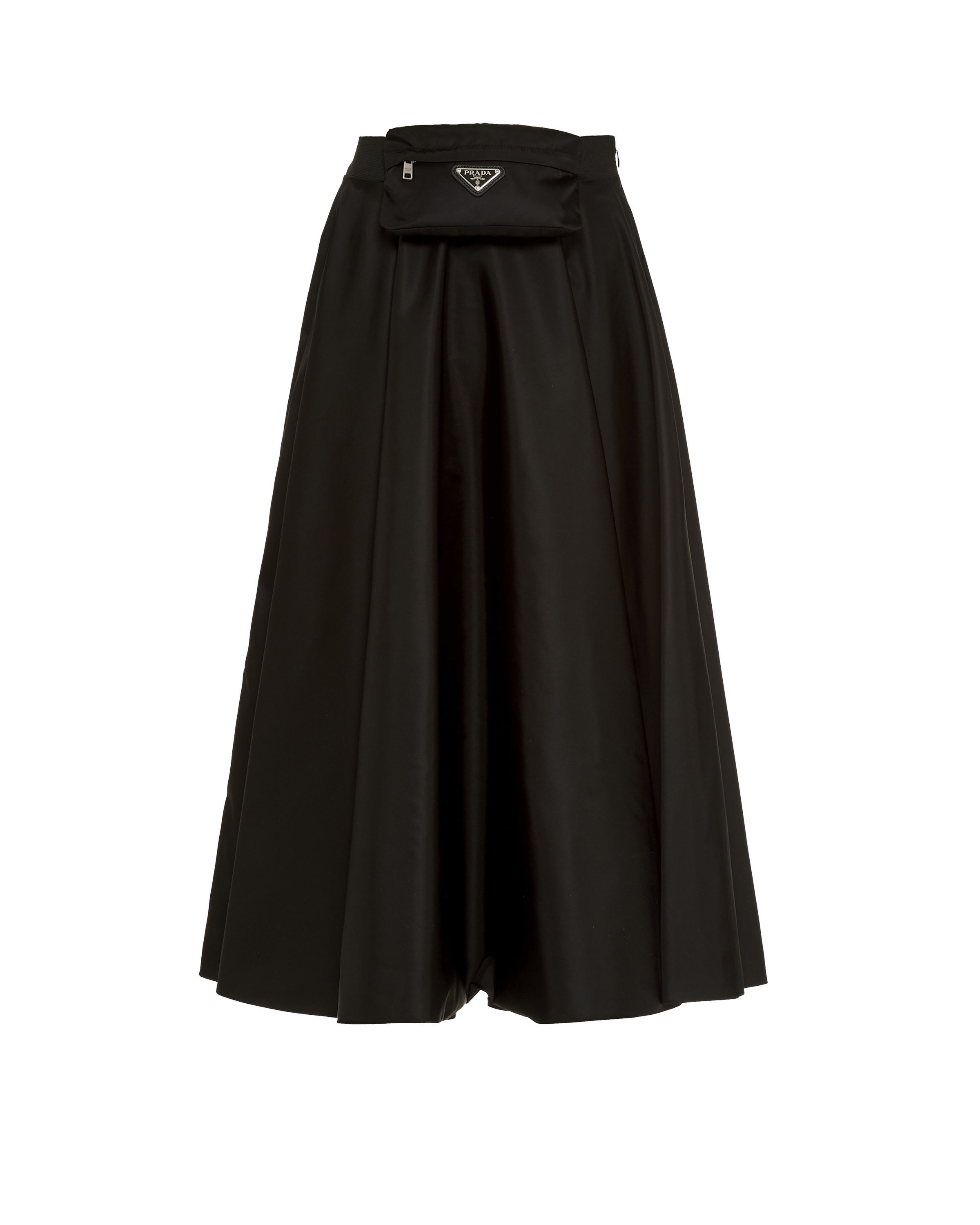 circle skirt black