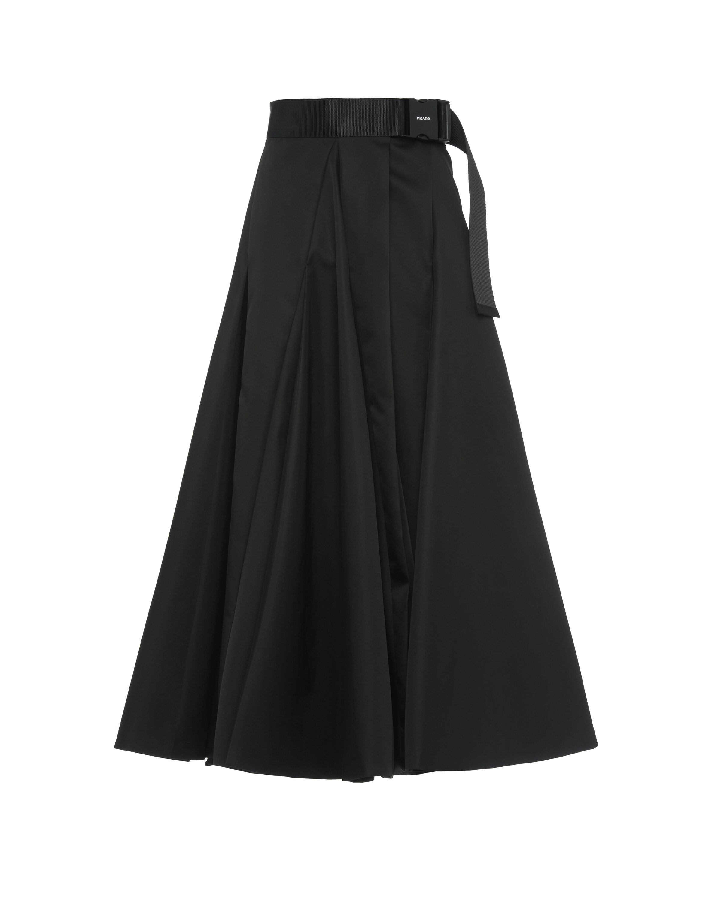 Re-Nylon Gabardine full skirt | Prada