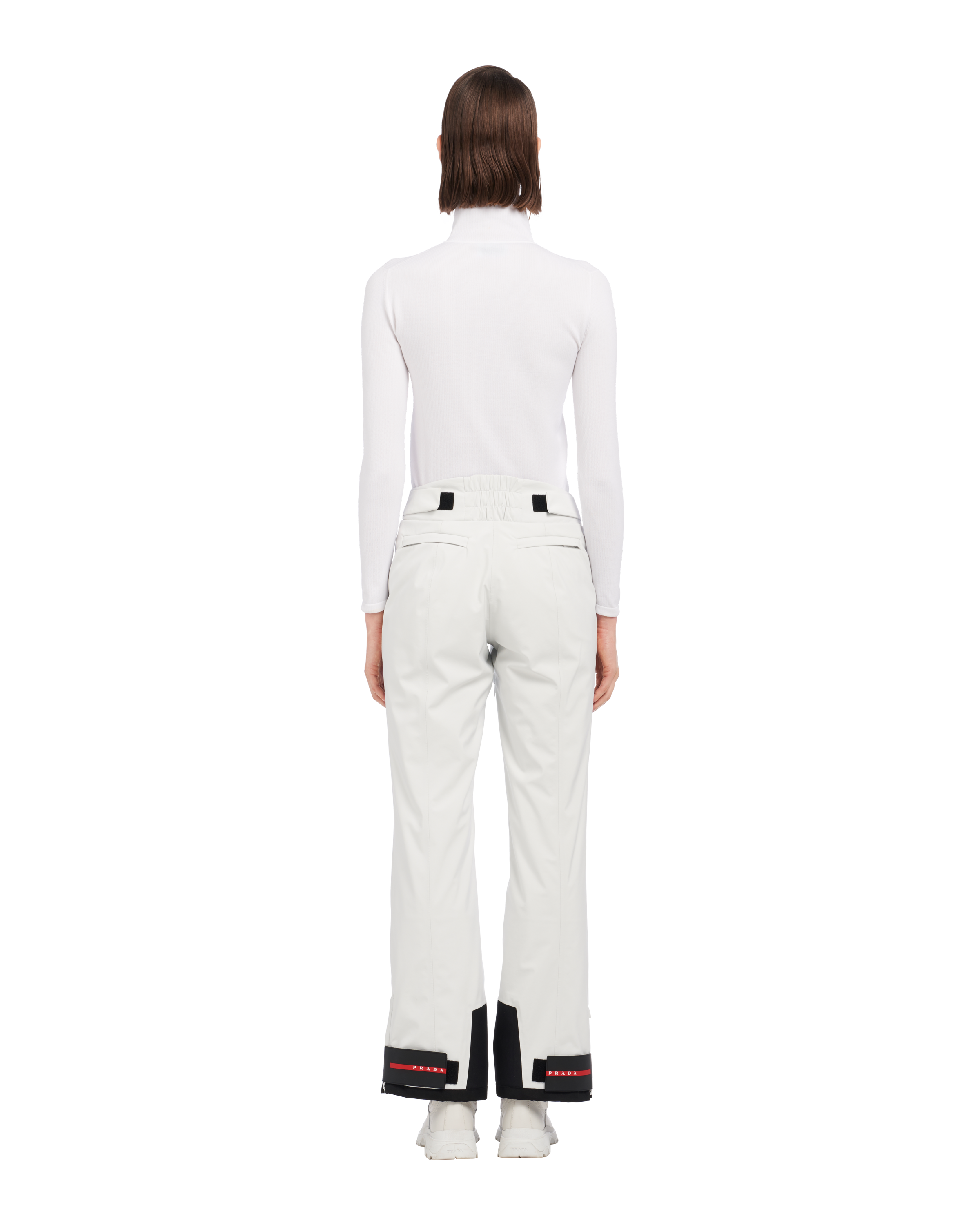 prada white pants