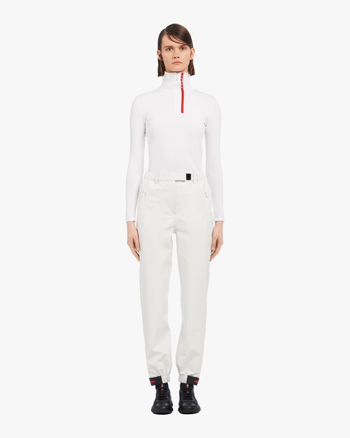prada white pants