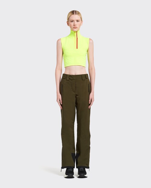 Prada GORE-TEX Pro Ski Pants, Women, Military Green, Size L