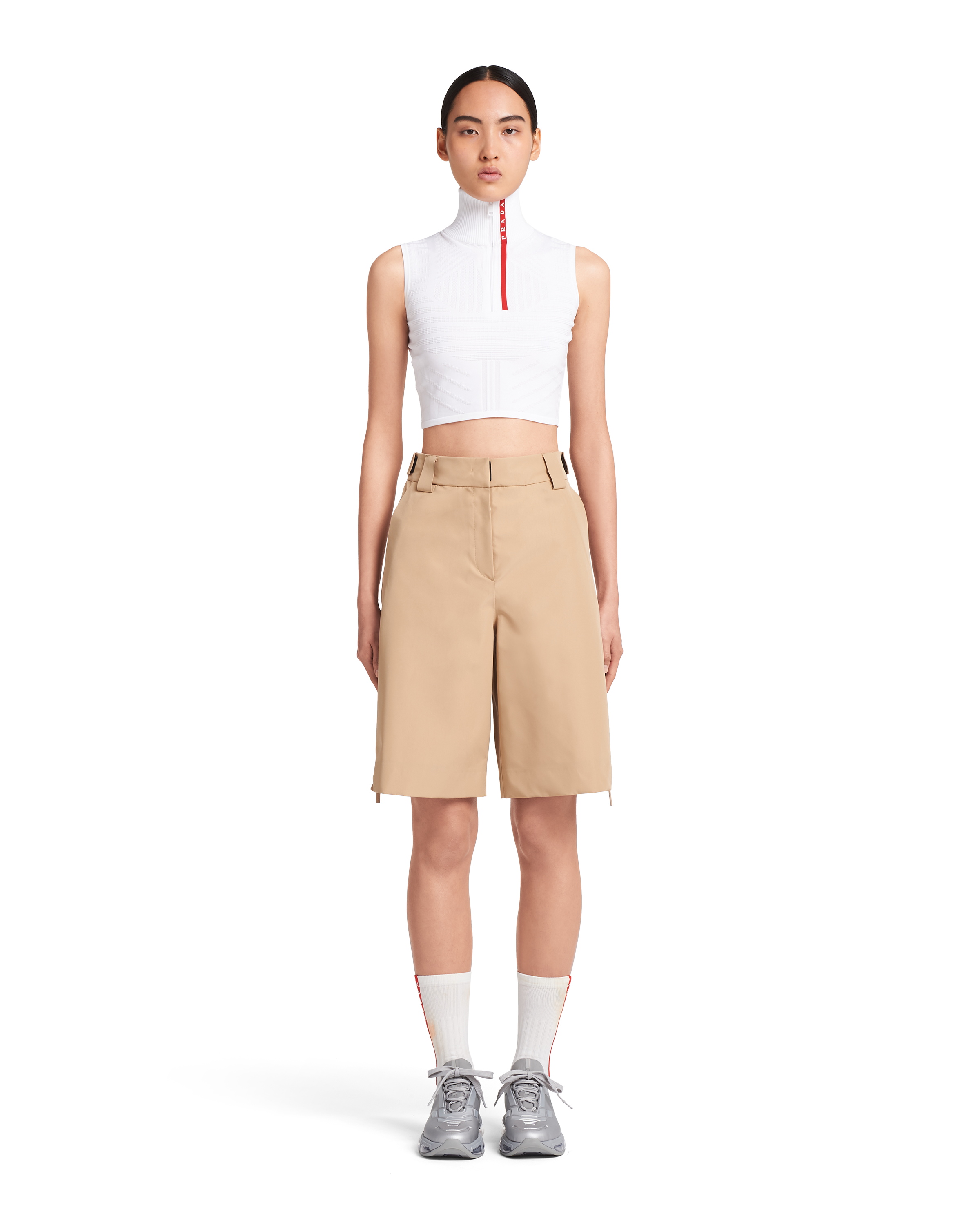 Prada Bermuda over in tela tecnica 2